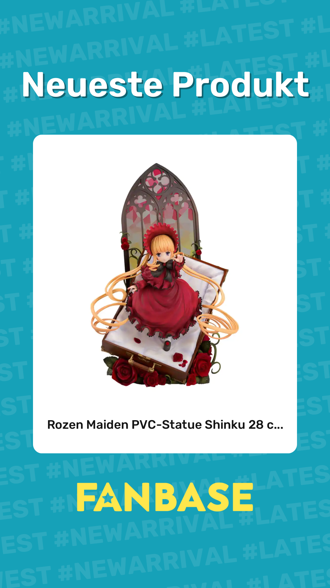 Neueste Produkt: Rozen Maiden PVC-Statue Shinku 28 c...
