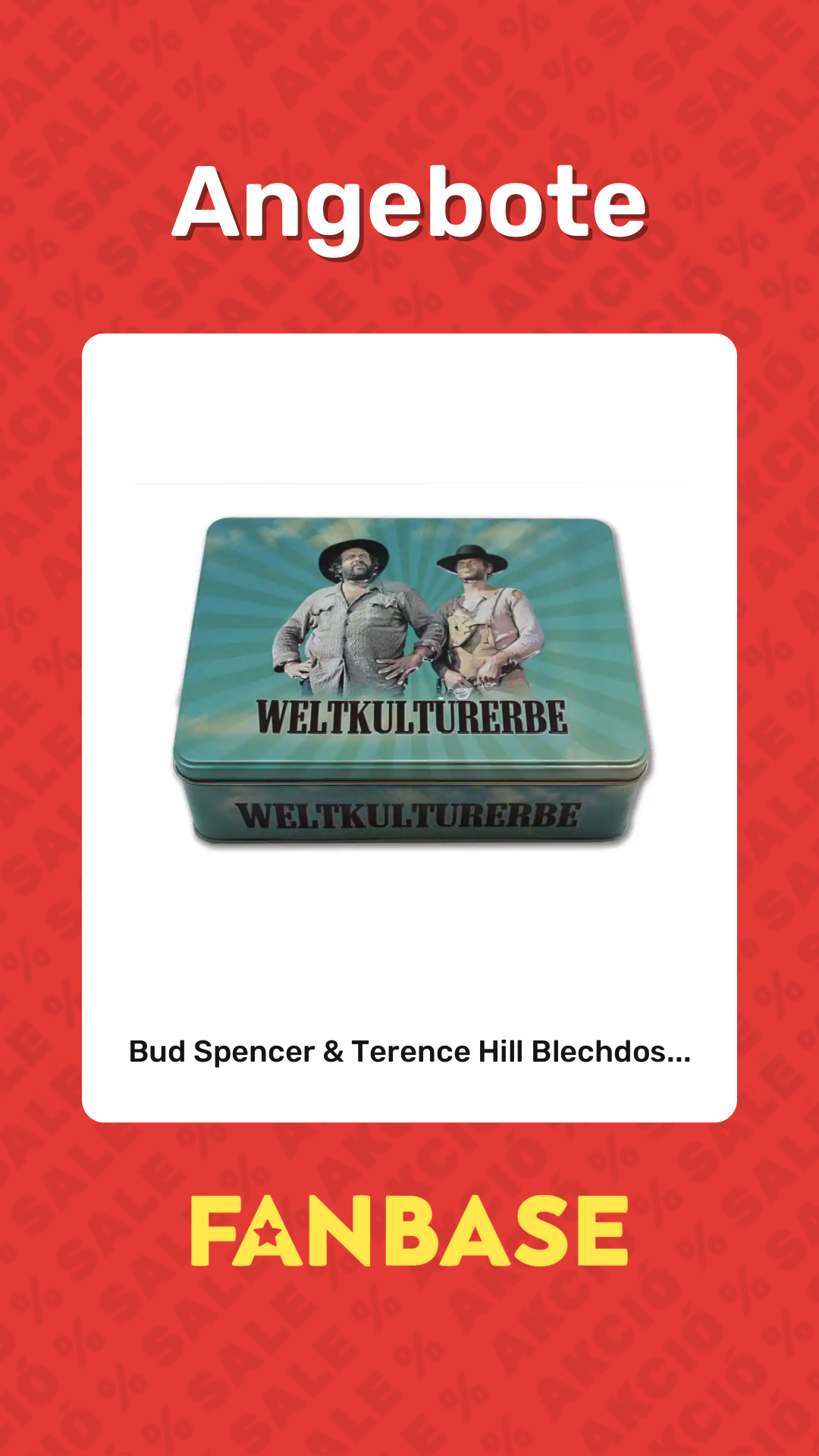 Angebote: Bud Spencer & Terence Hill Blechdos...