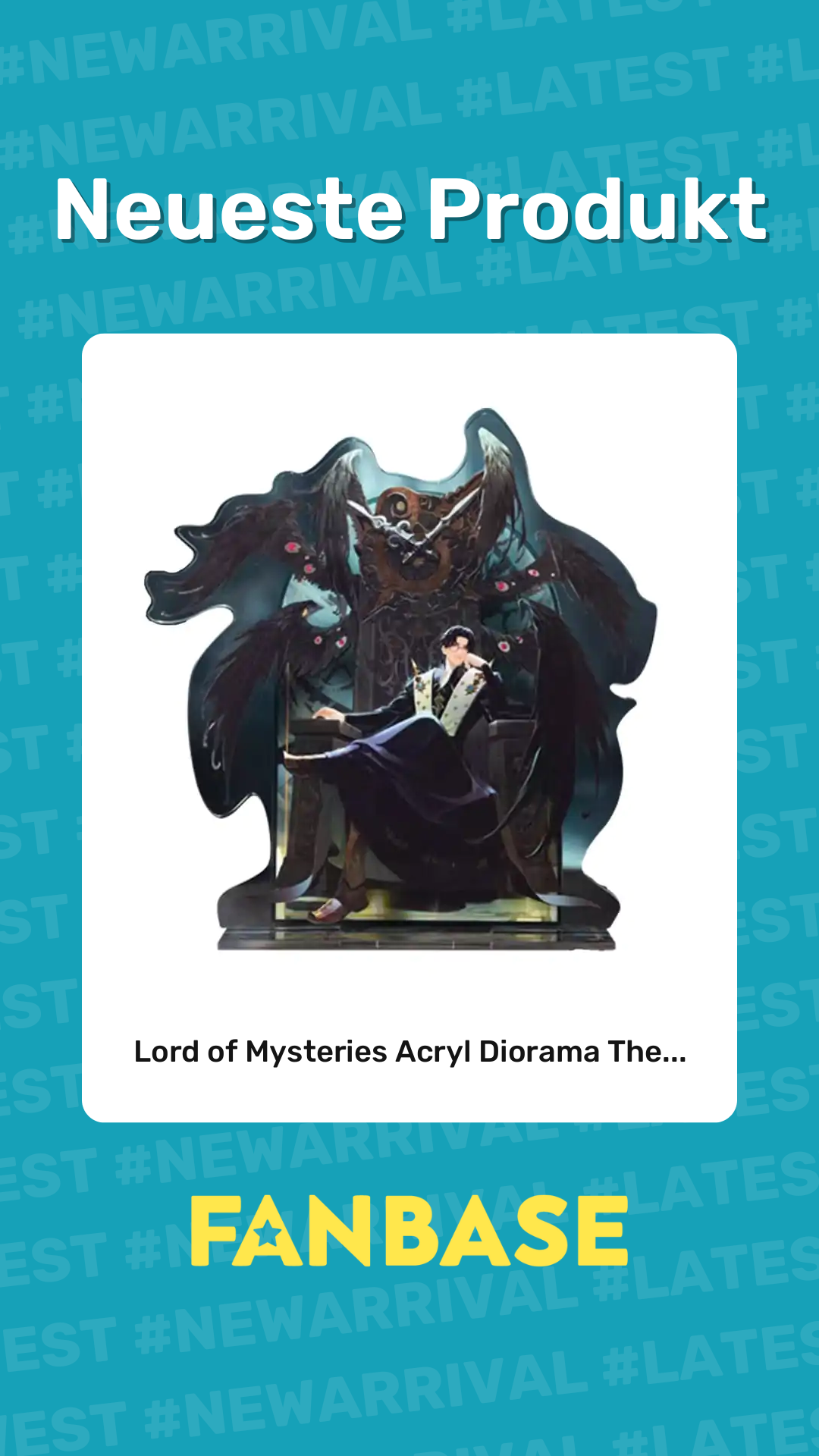 Neueste Produkt: Lord of Mysteries Acryl Diorama The...