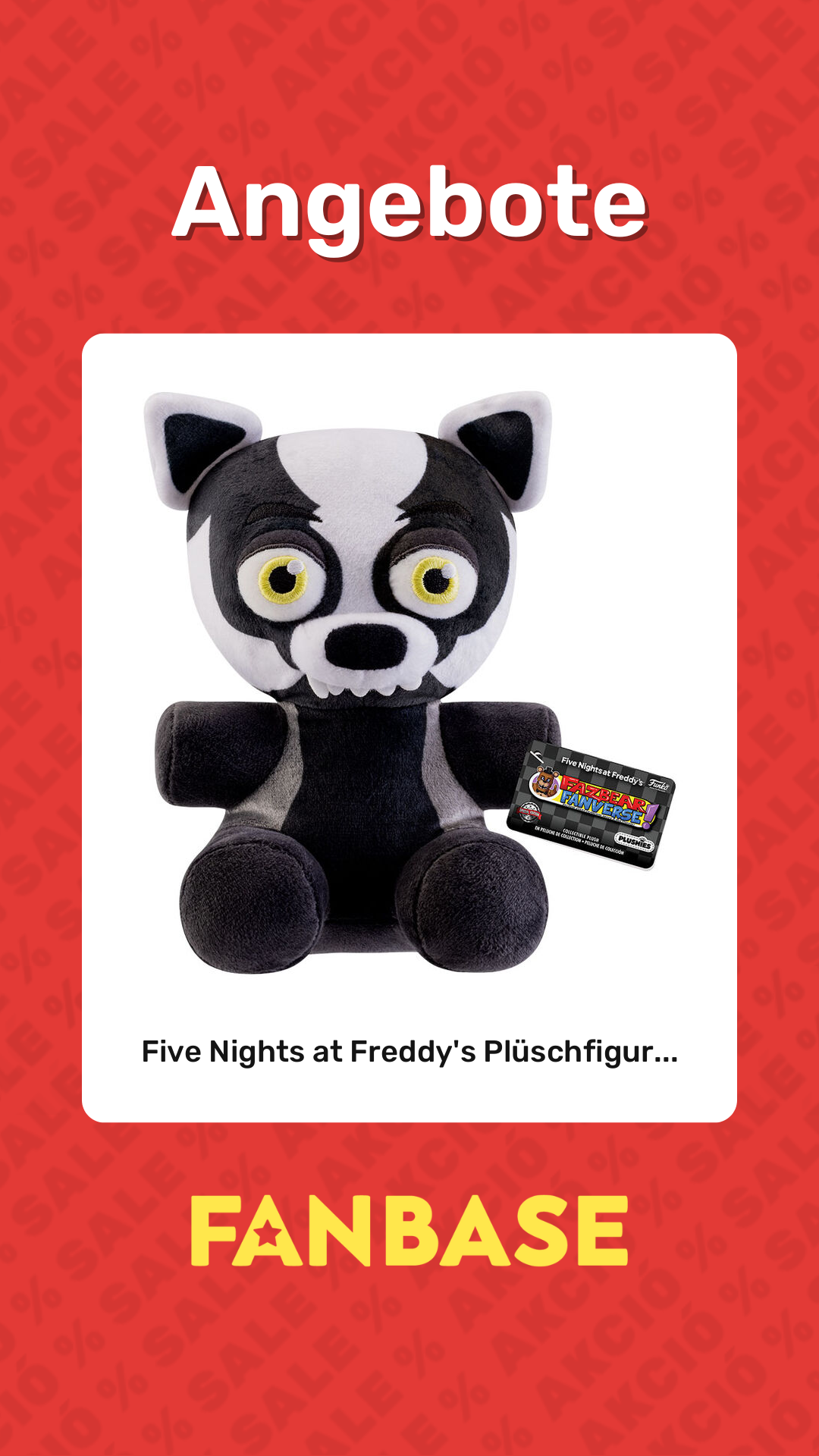 Angebote: Five Nights at Freddy's Plüschfigur...