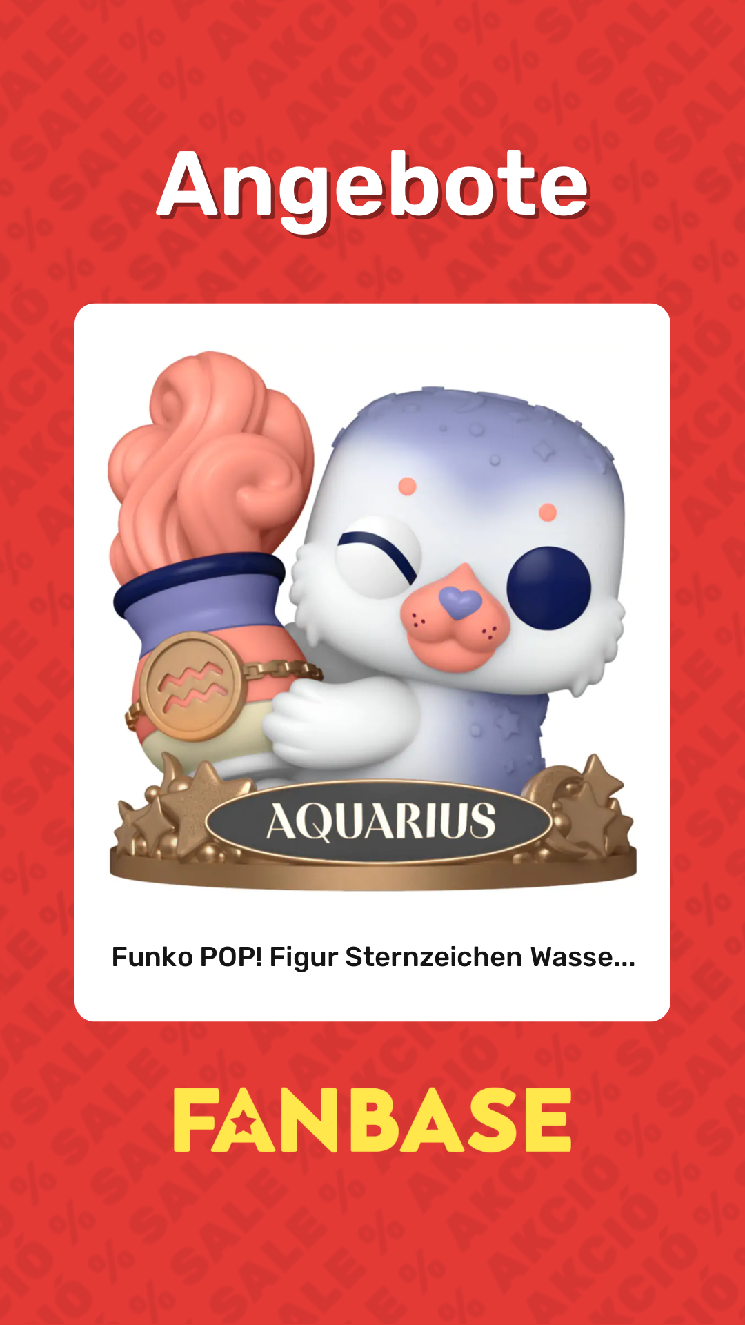 Angebote: Funko POP! Figur Sternzeichen Wasse...