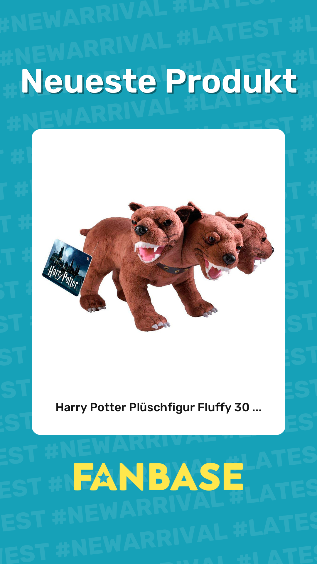 Neueste Produkt: Harry Potter Plüschfigur Fluffy 30 ...