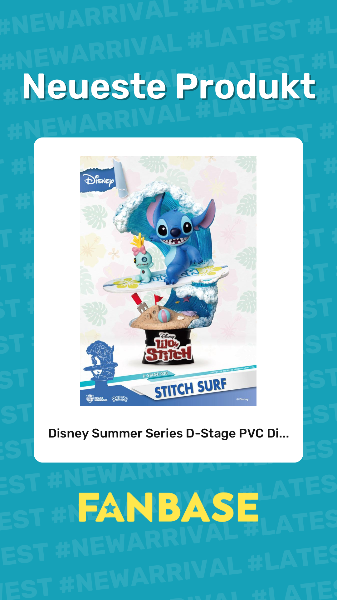 Neueste Produkt: Disney Summer Series D-Stage PVC Di...