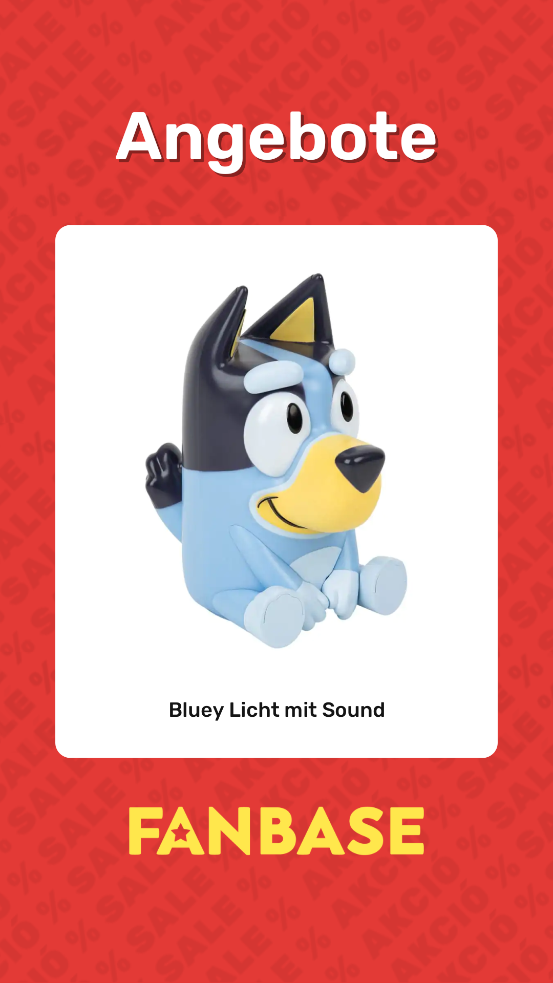 Angebote: Bluey Licht mit Sound