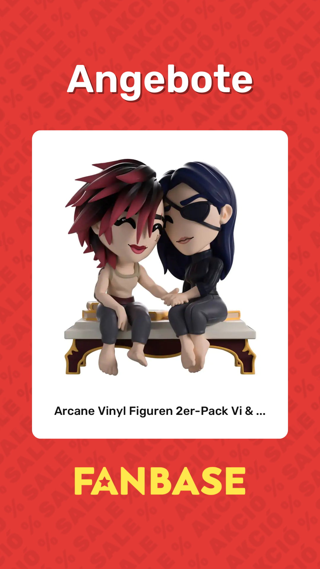Angebote: Arcane Vinyl Figuren 2er-Pack Vi & ...