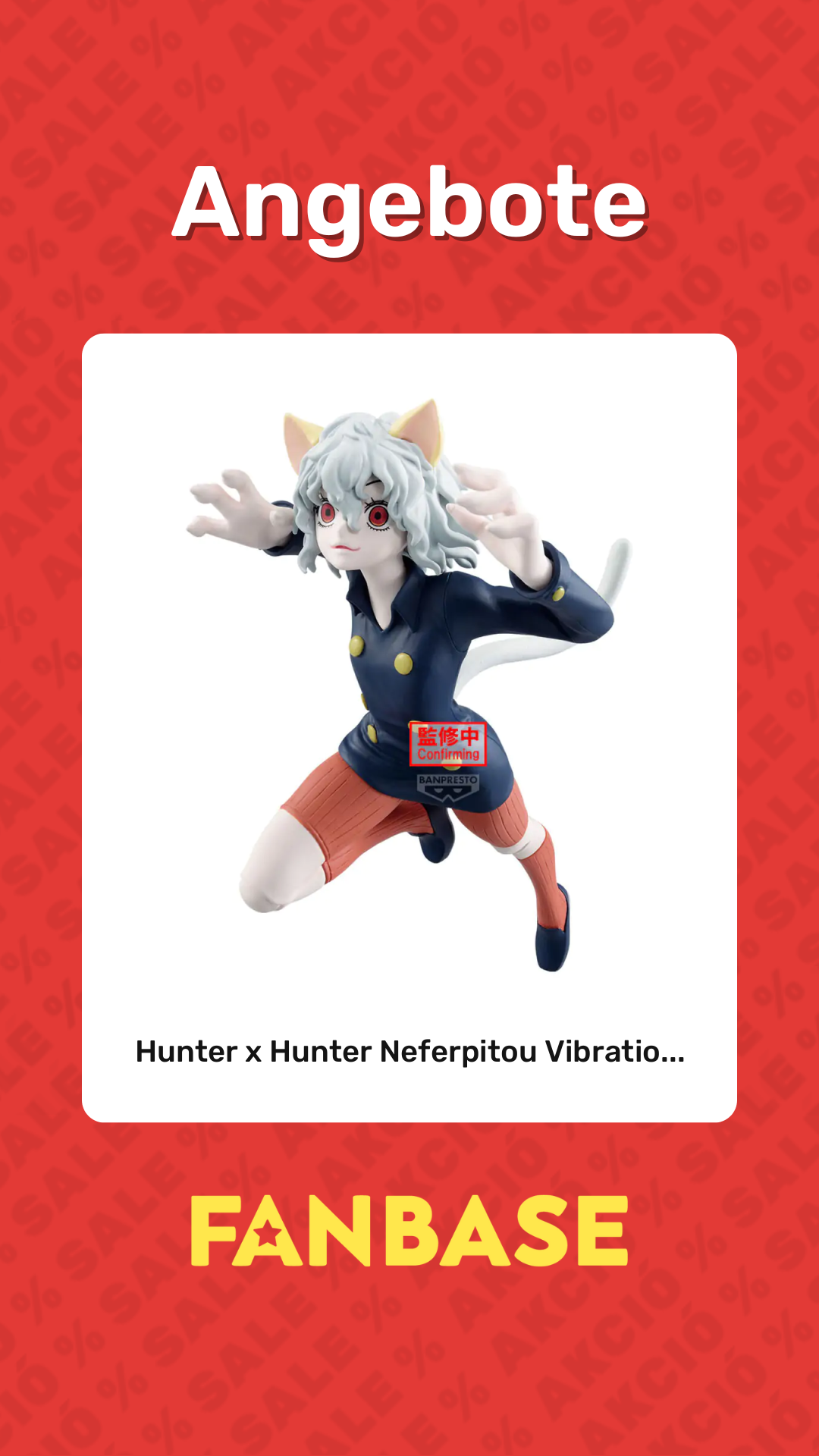 Angebote: Hunter x Hunter Neferpitou Vibratio...