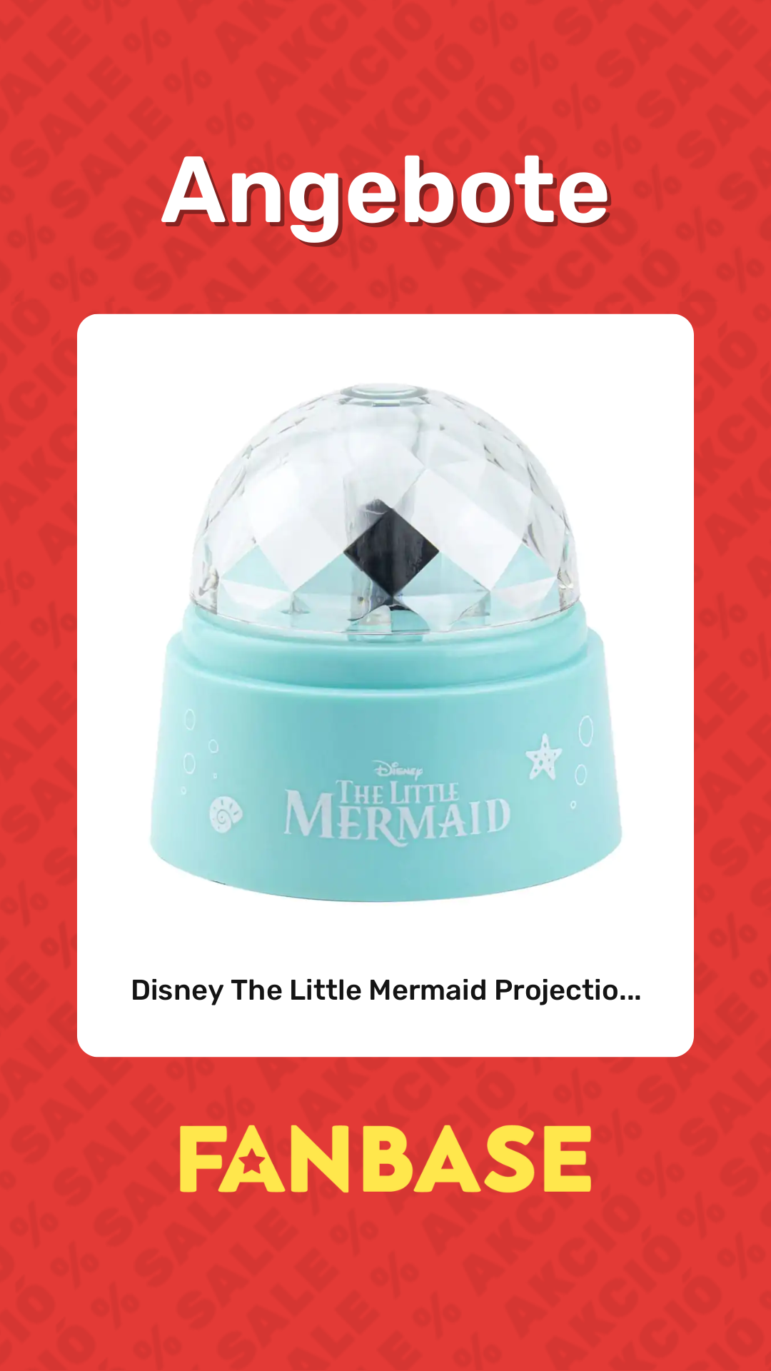 Angebote: Disney The Little Mermaid Projectio...