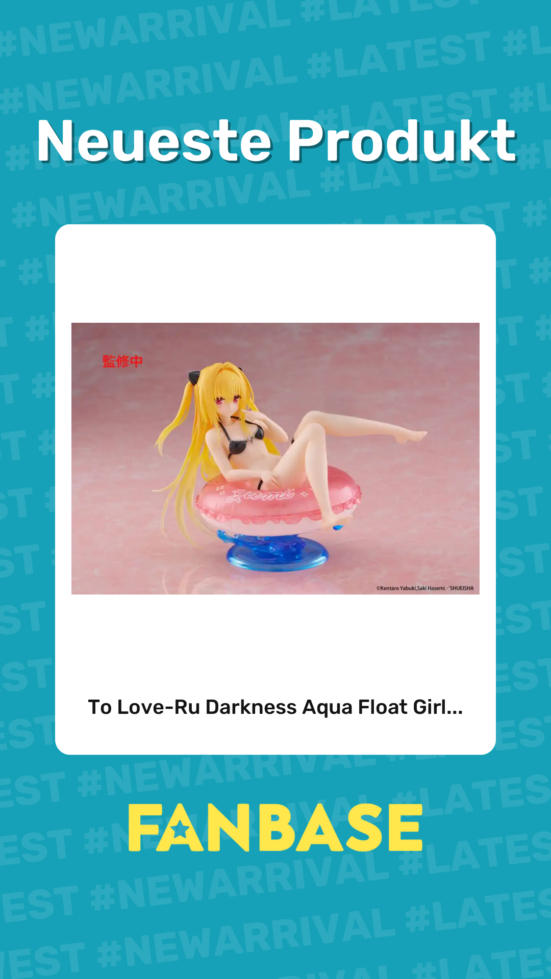 Neueste Produkt: To Love-Ru Darkness Aqua Float Girl...