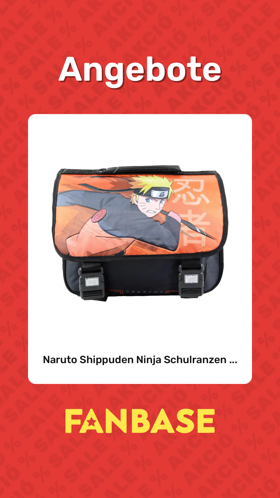 Angebote: Naruto Shippuden Ninja Schulranzen ...
