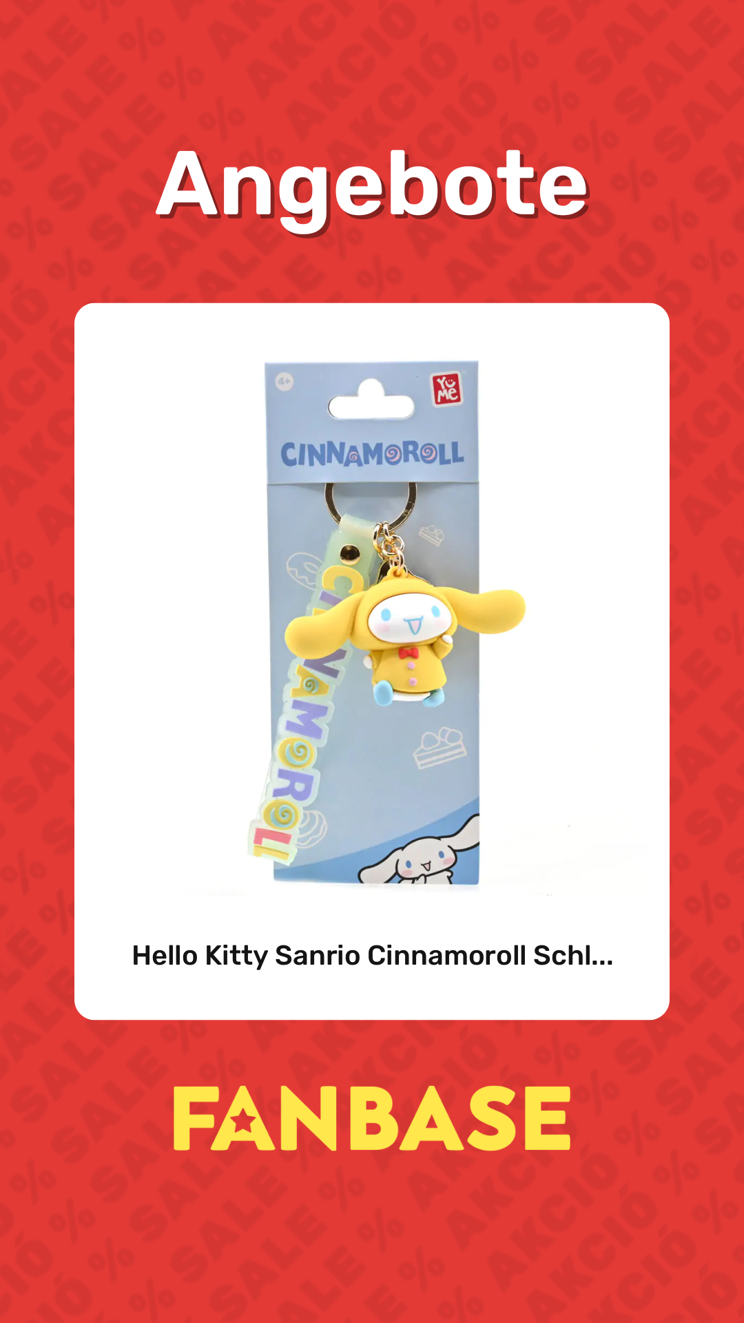 Angebote: Hello Kitty Sanrio Cinnamoroll Schl...
