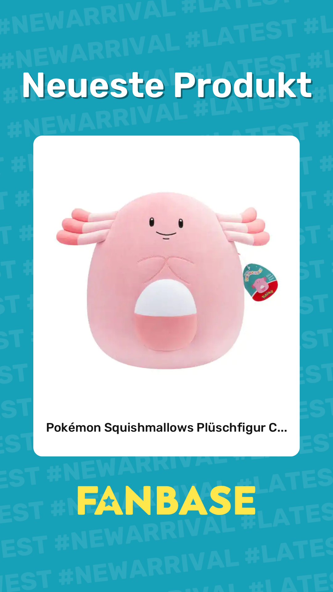 Neueste Produkt: Pokémon Squishmallows Plüschfigur C...