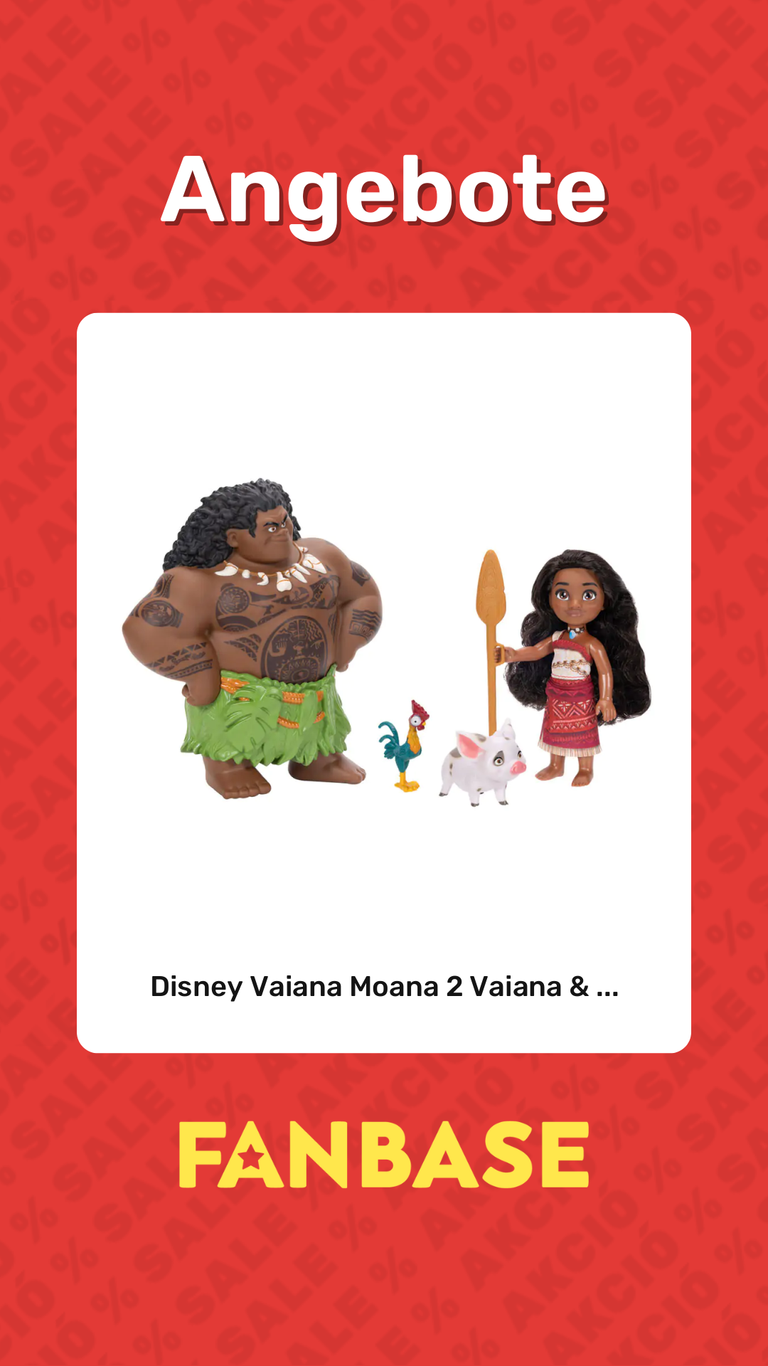 Angebote: Disney Vaiana Moana 2 Vaiana & ...