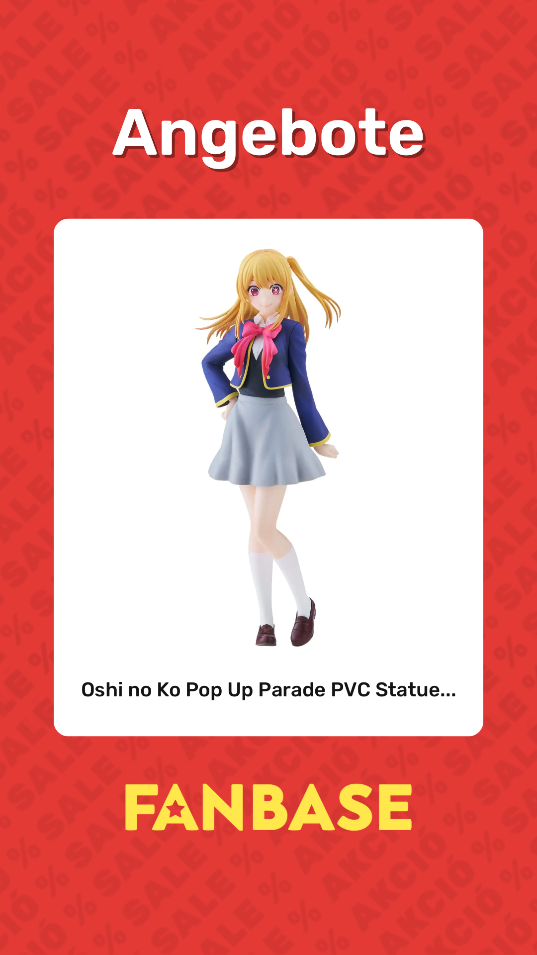 Angebote: Oshi no Ko Pop Up Parade PVC Statue...