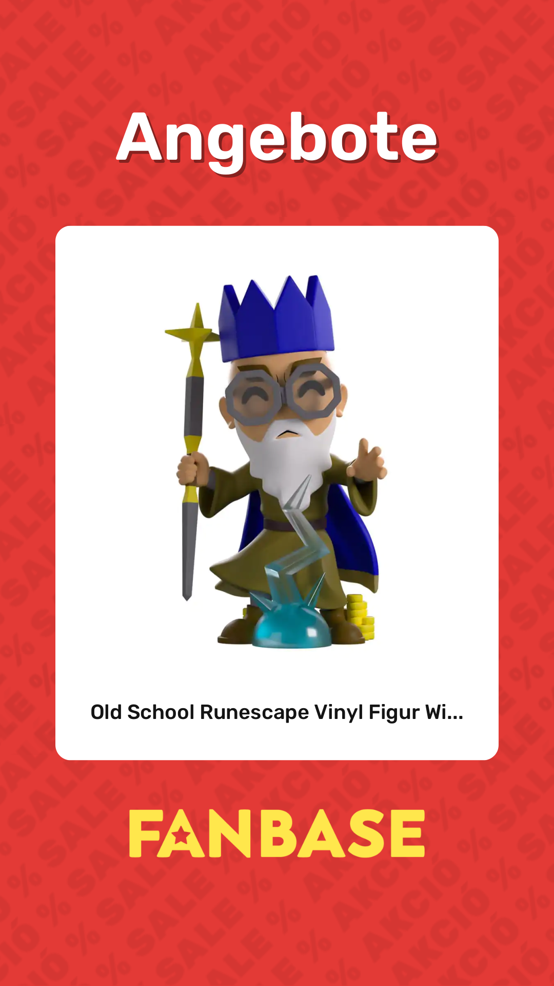 Angebote: Old School Runescape Vinyl Figur Wi...