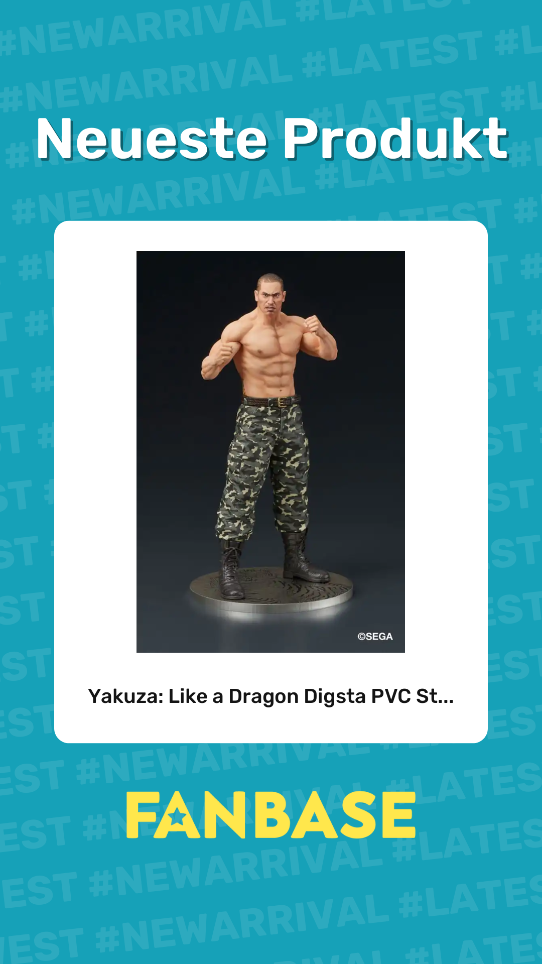 Neueste Produkt: Yakuza: Like a Dragon Digsta PVC St...