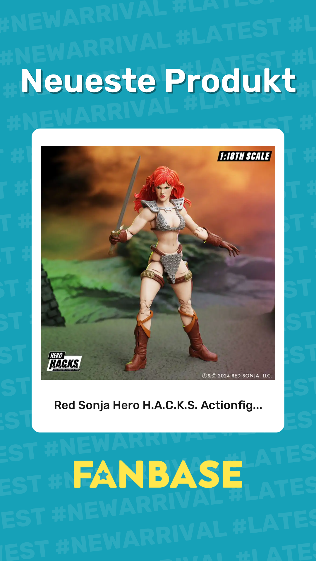 Neueste Produkt: Red Sonja Hero H.A.C.K.S. Actionfig...