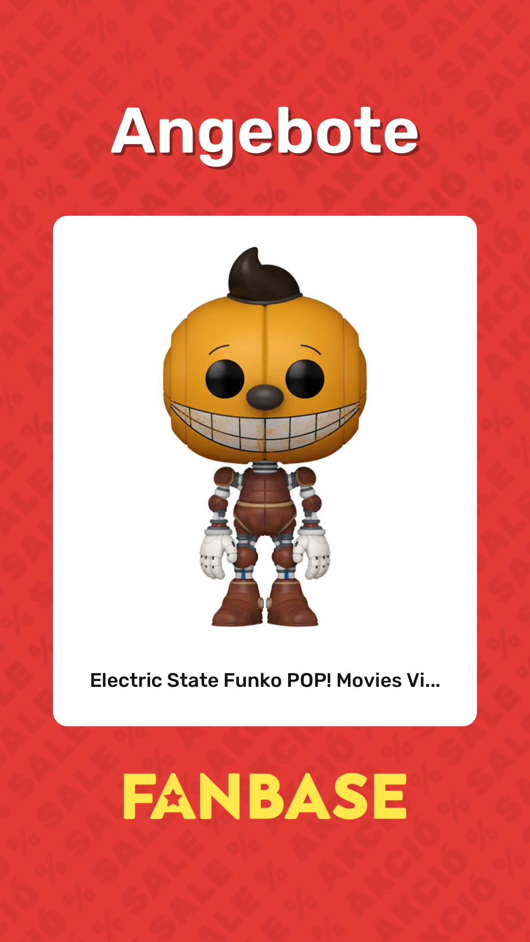 Angebote: Electric State Funko POP! Movies Vi...
