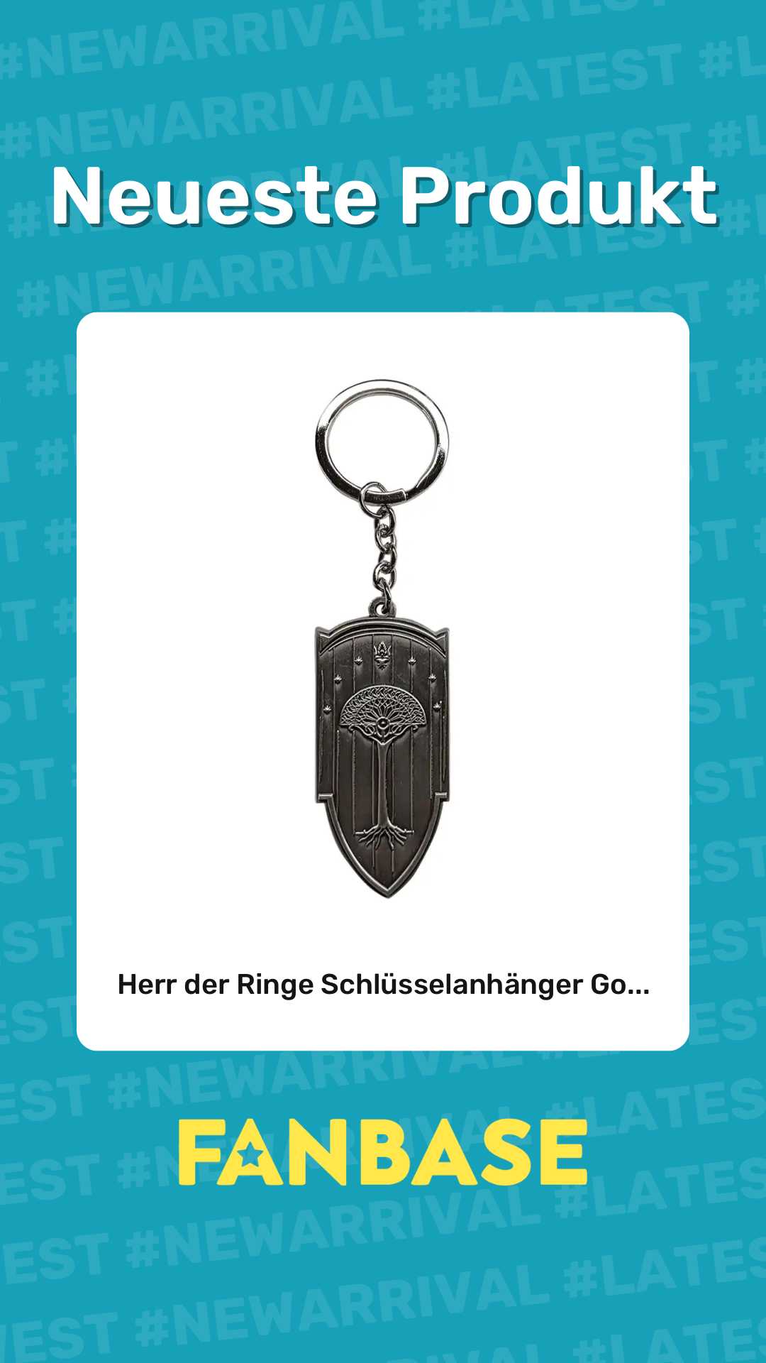 Neueste Produkt: Herr der Ringe Schlüsselanhänger Go...