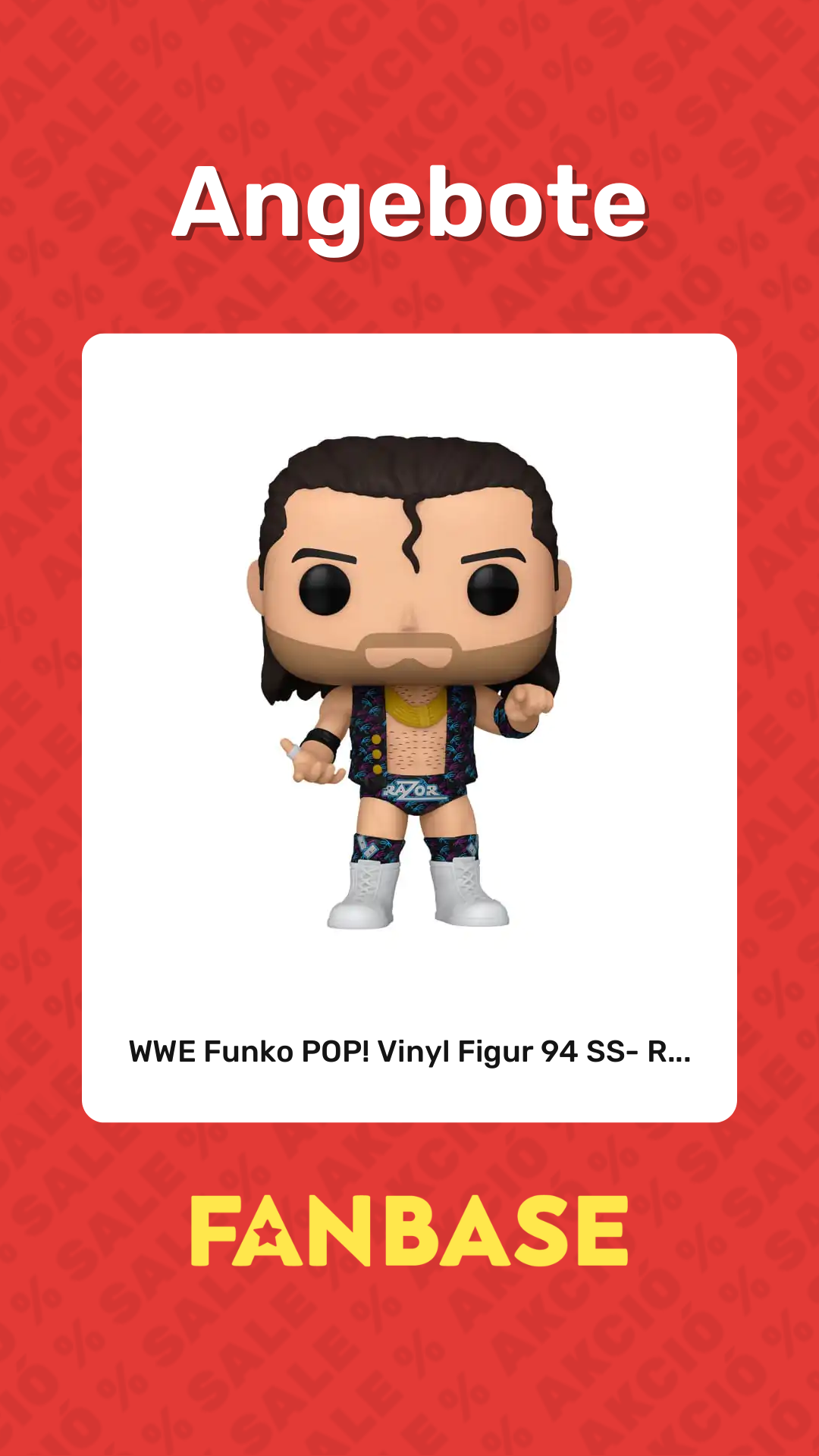 Angebote: WWE Funko POP! Vinyl Figur 94 SS- R...