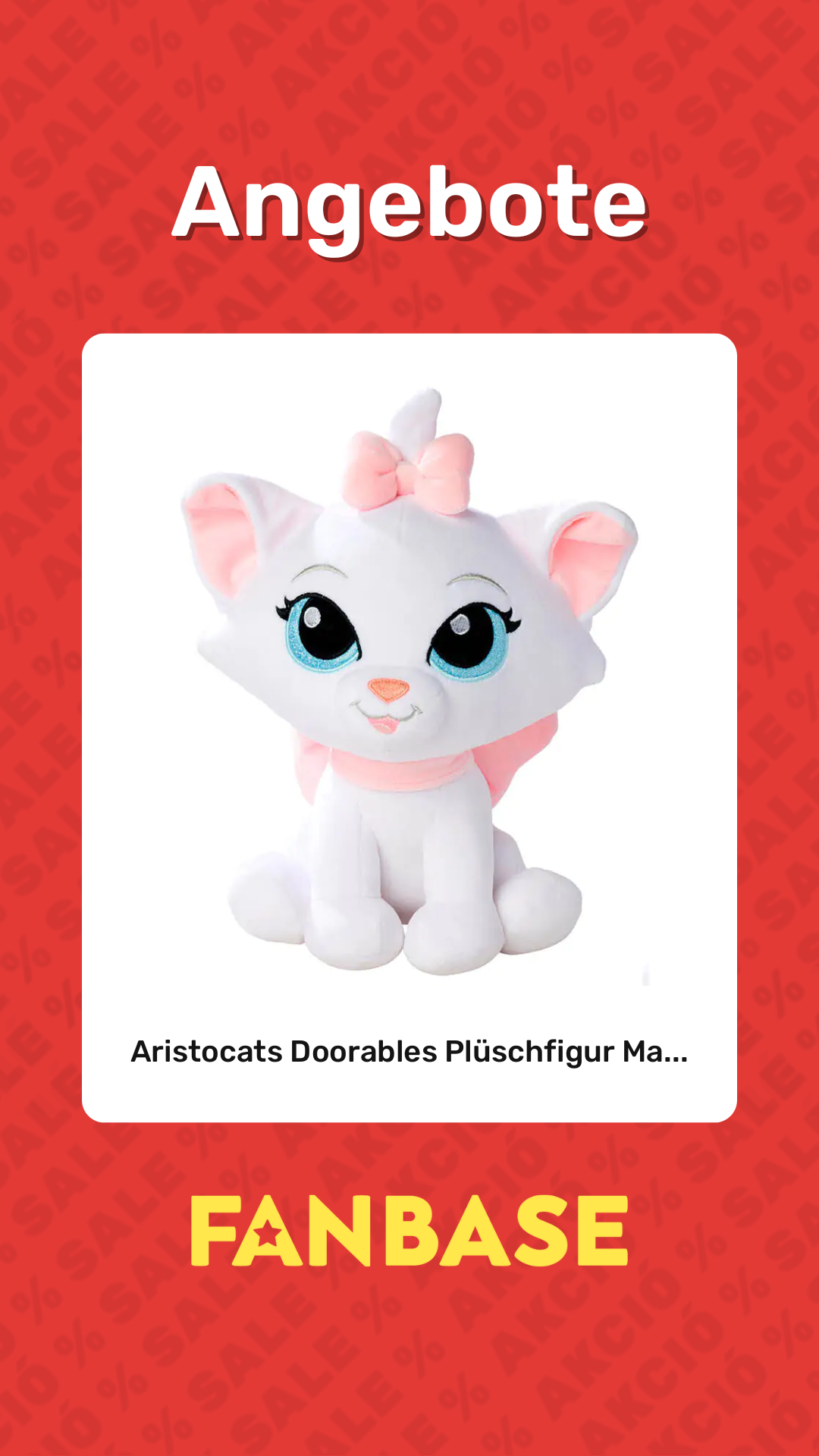 Angebote: Aristocats Doorables Plüschfigur Ma...