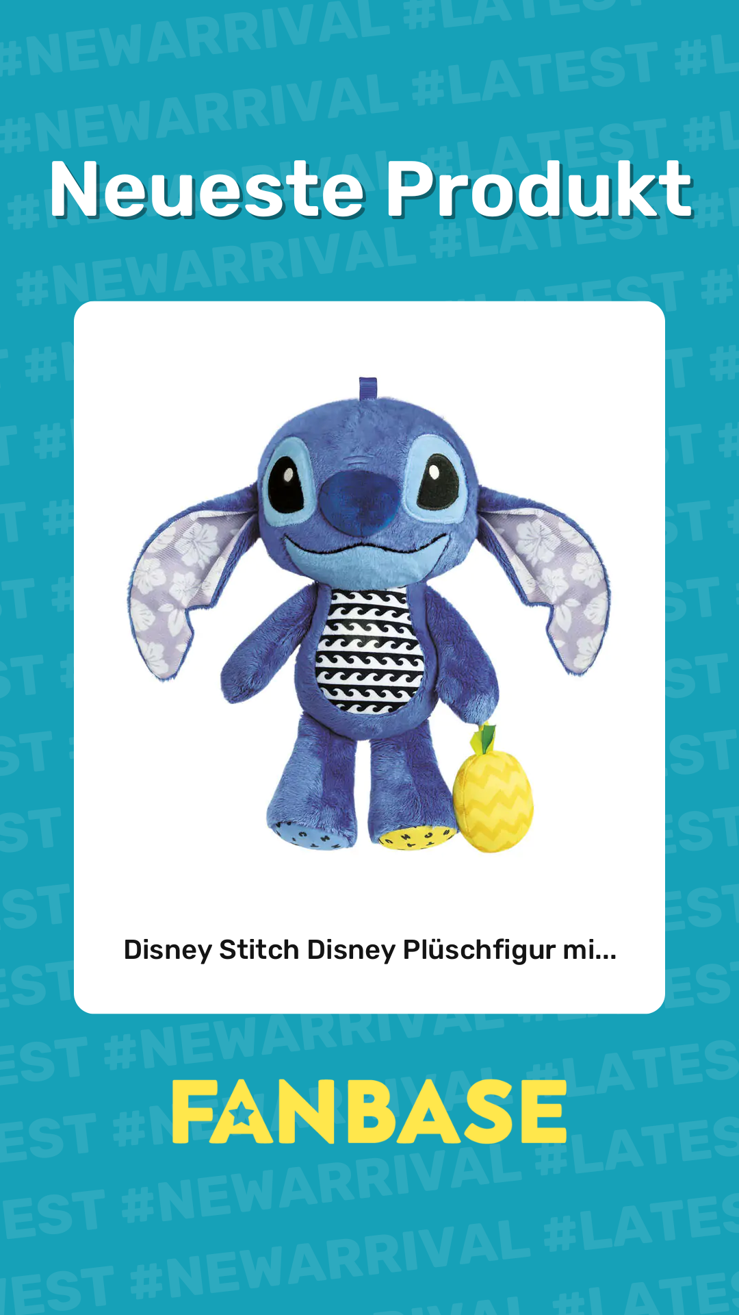 Neueste Produkt: Disney Stitch Disney Plüschfigur mi...