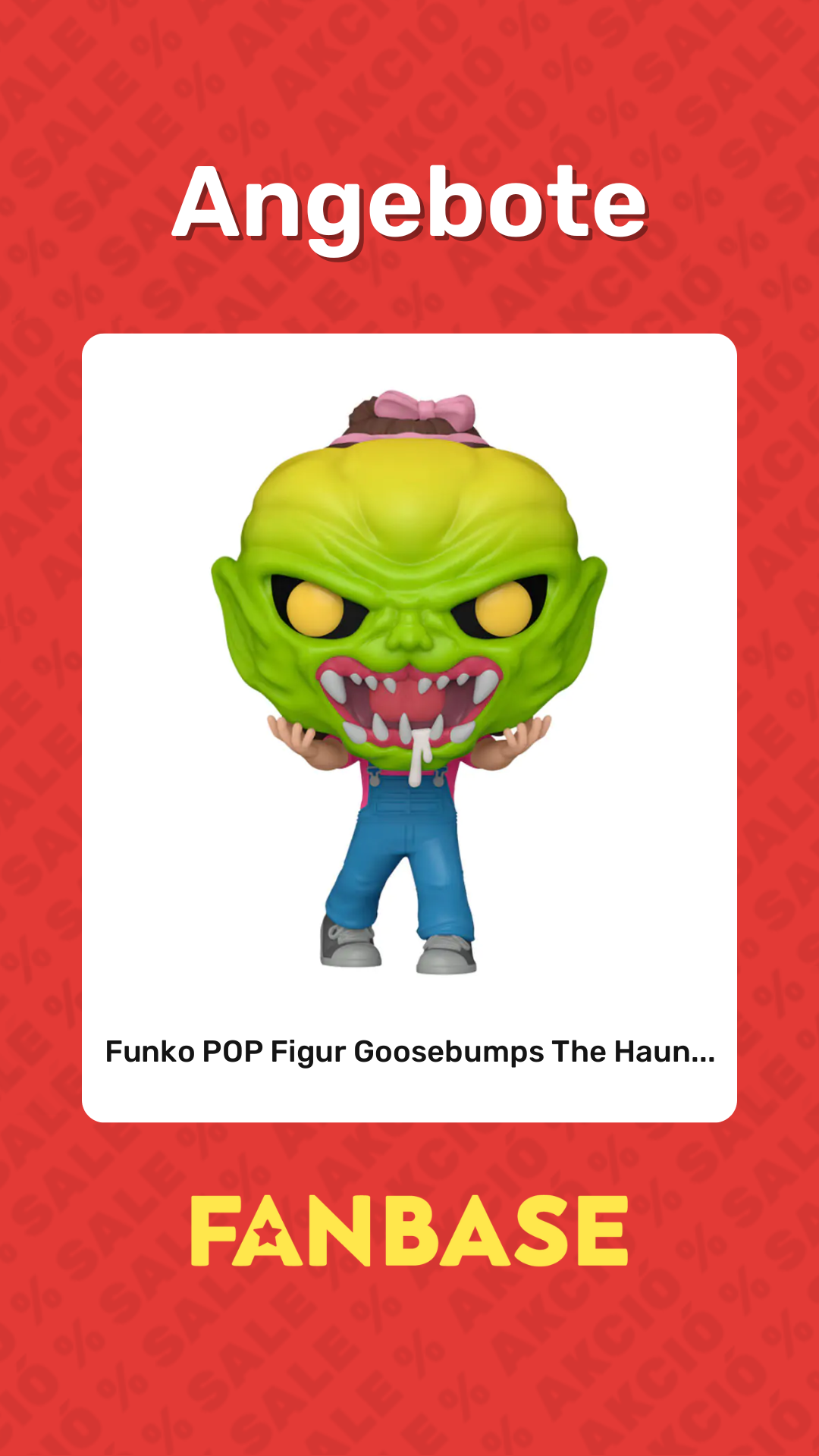 Angebote: Funko POP Figur Goosebumps The Haun...