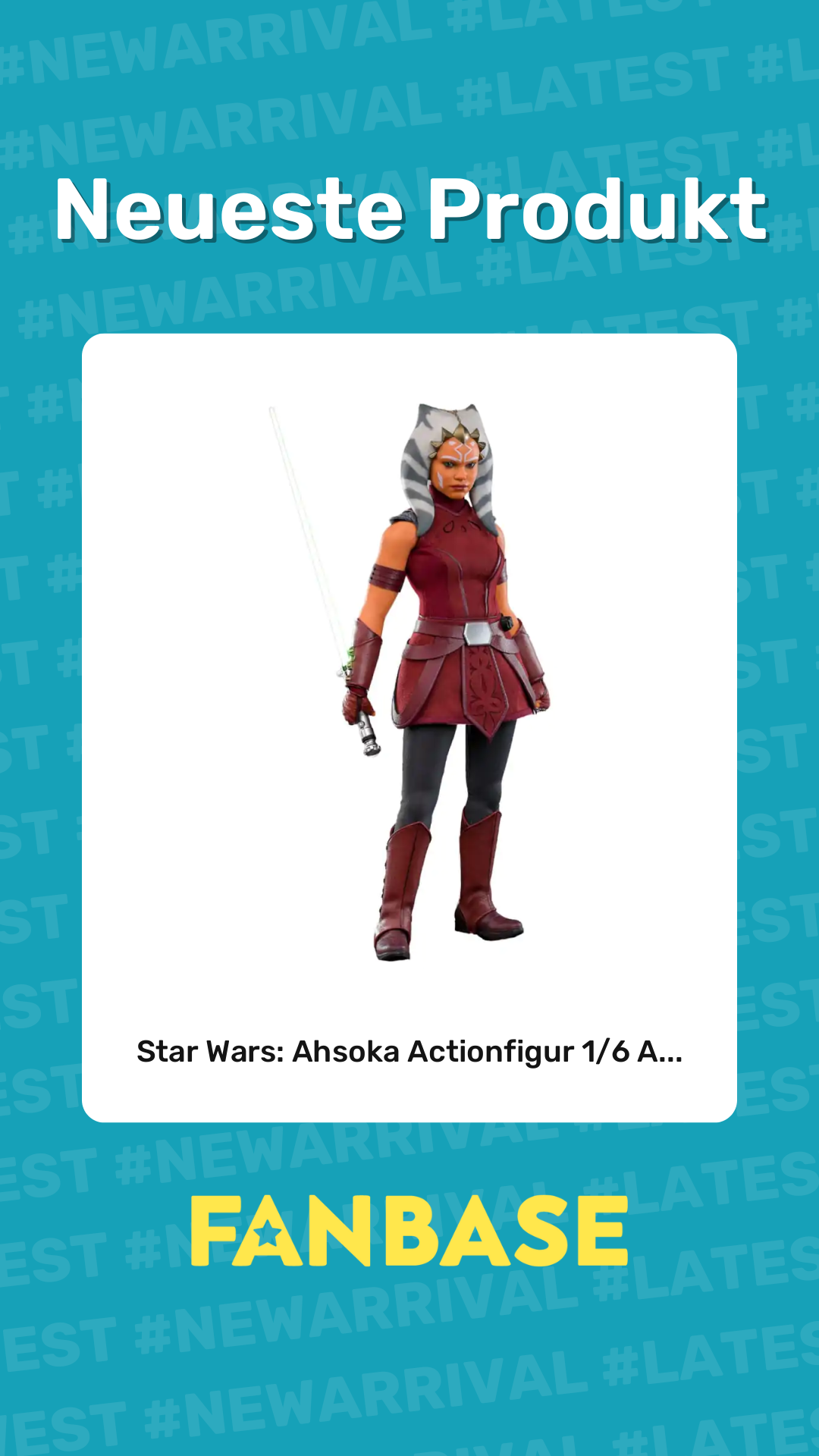 Neueste Produkt: Star Wars: Ahsoka Actionfigur 1/6 A...