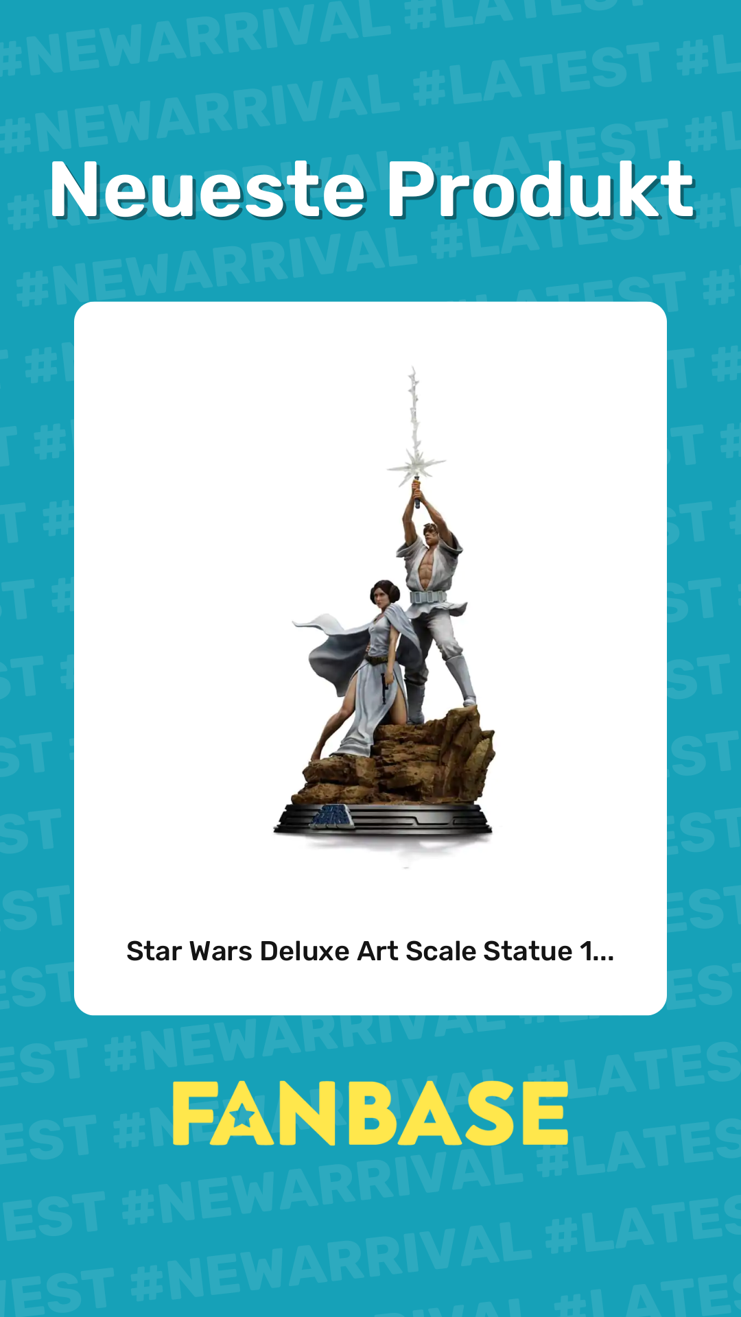 Neueste Produkt: Star Wars Deluxe Art Scale Statue 1...