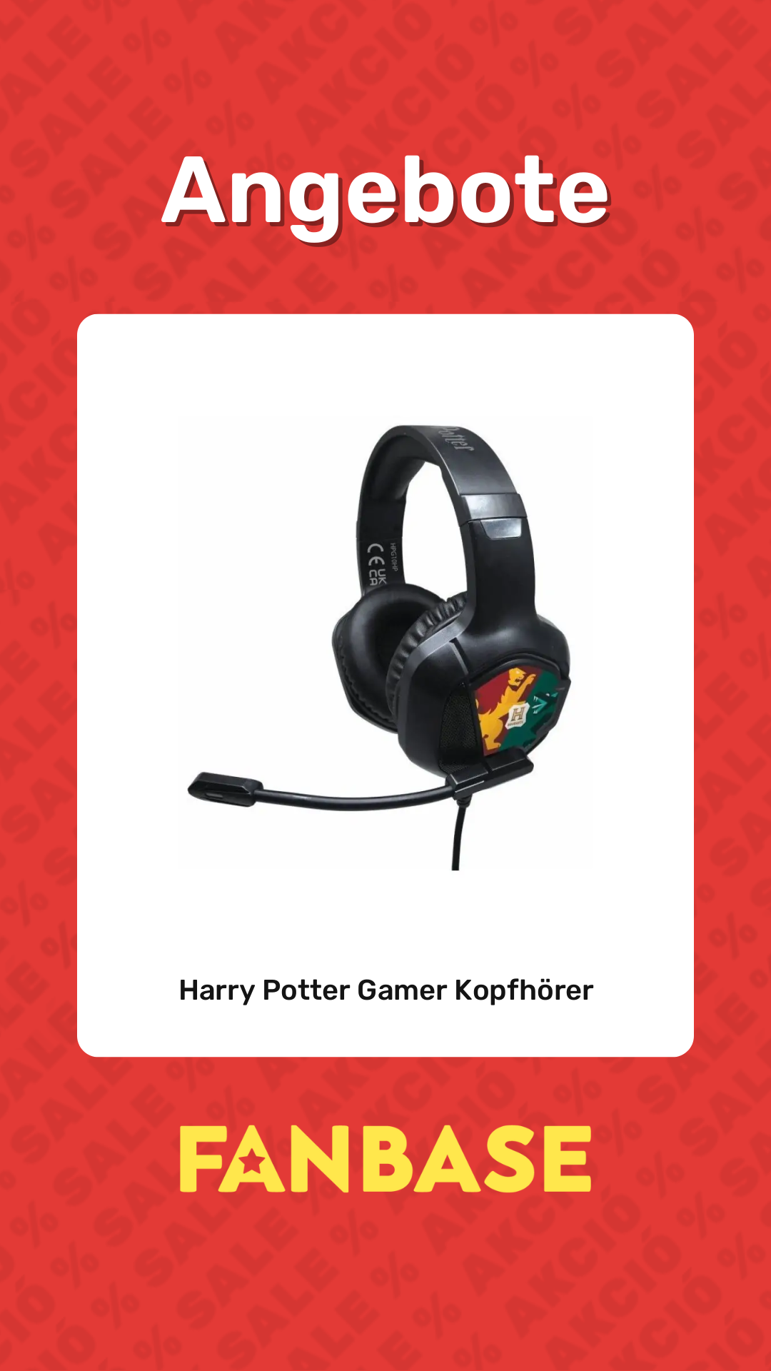 Angebote: Harry Potter Gamer Kopfhörer