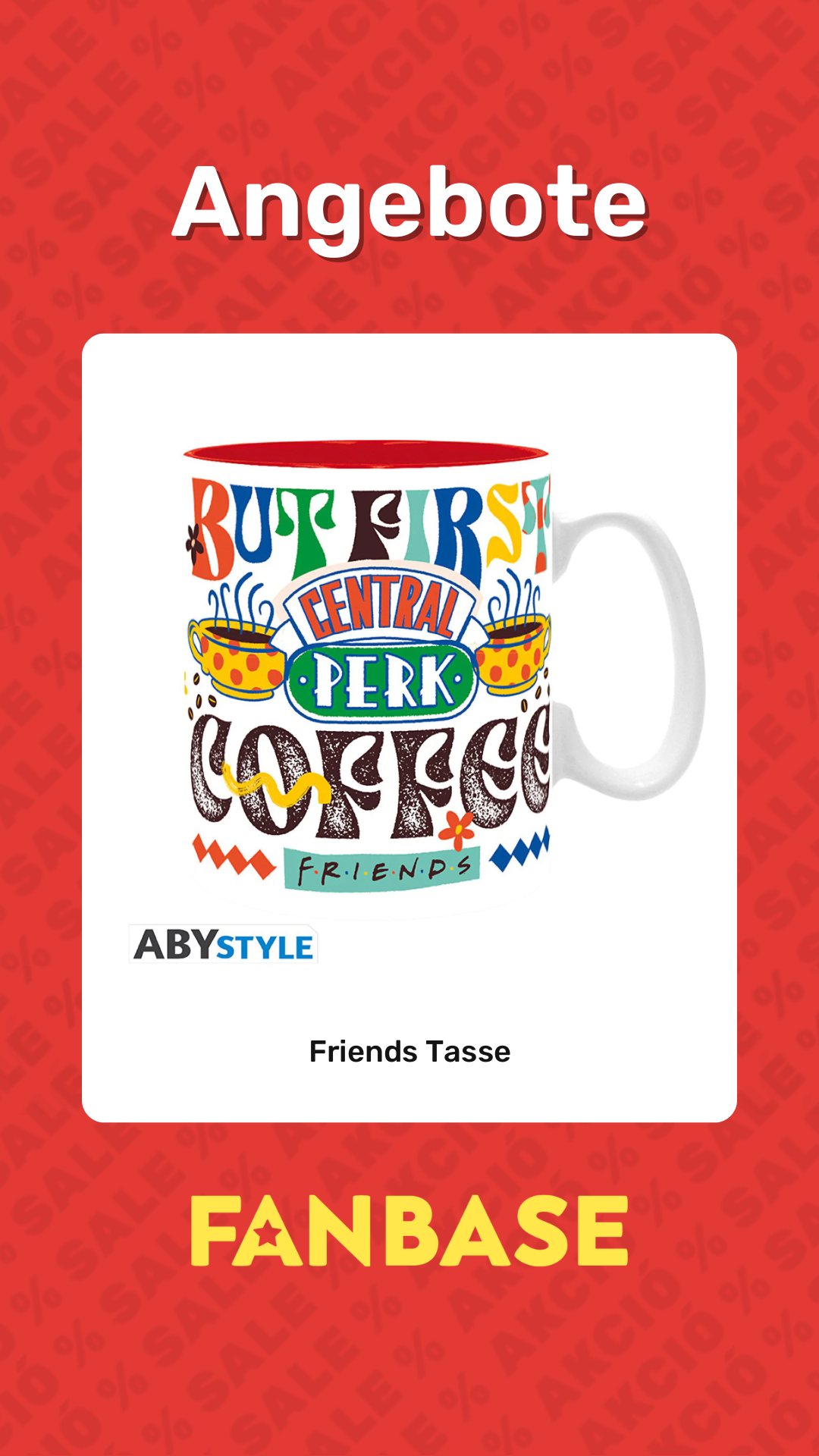 Angebote: Friends Tasse