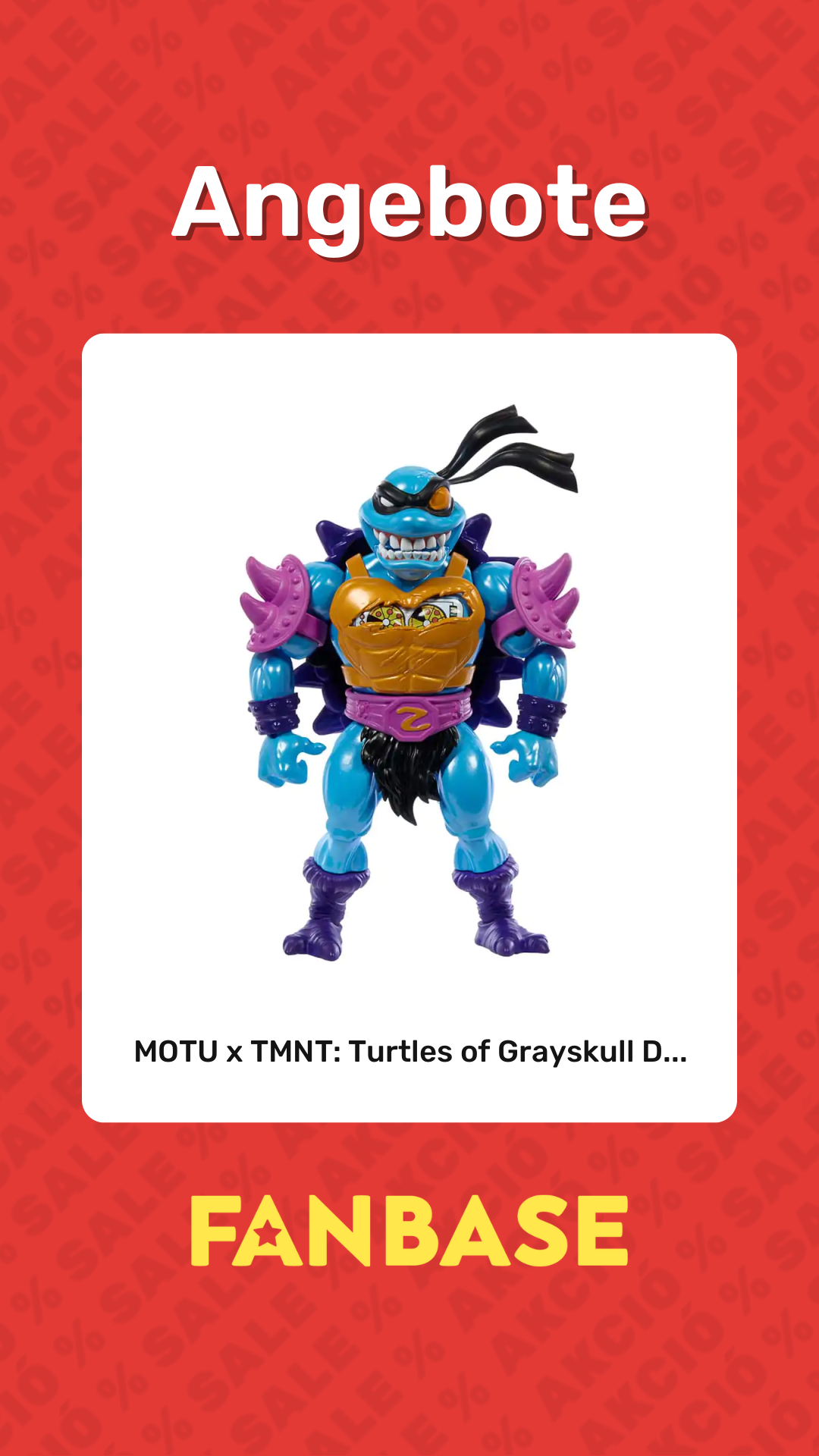 Angebote: MOTU x TMNT: Turtles of Grayskull D...