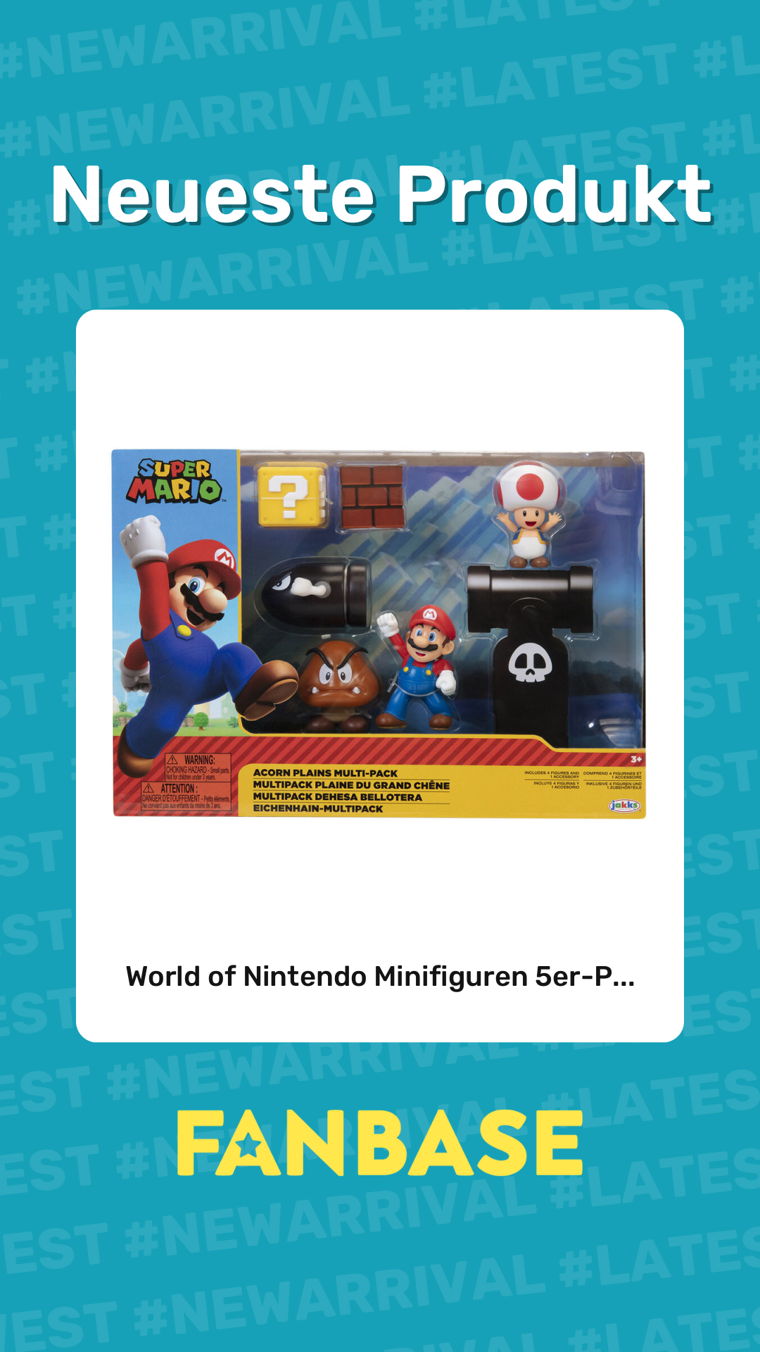 Neueste Produkt: World of Nintendo Minifiguren 5er-P...