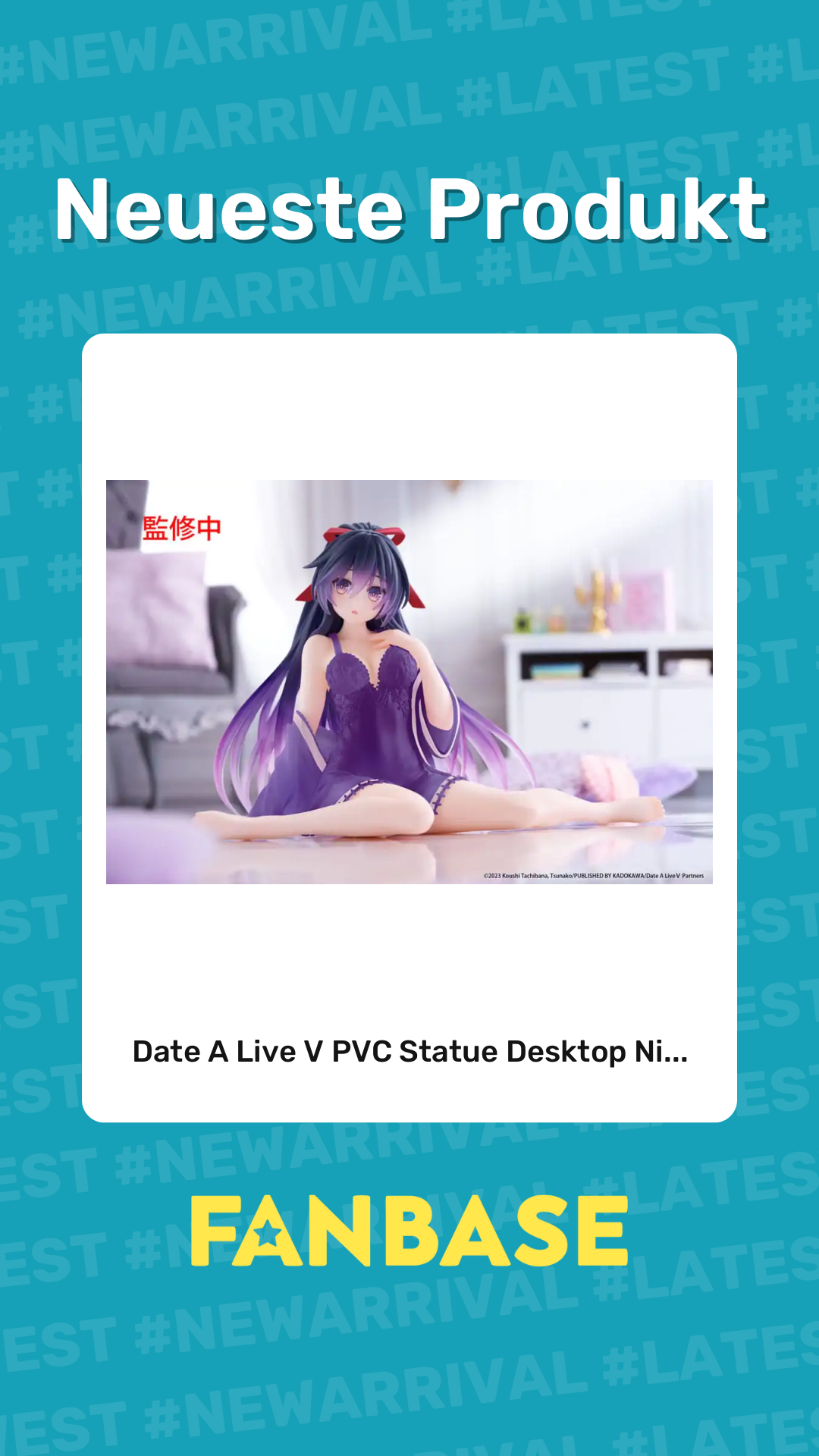 Neueste Produkt: Date A Live V PVC Statue Desktop Ni...