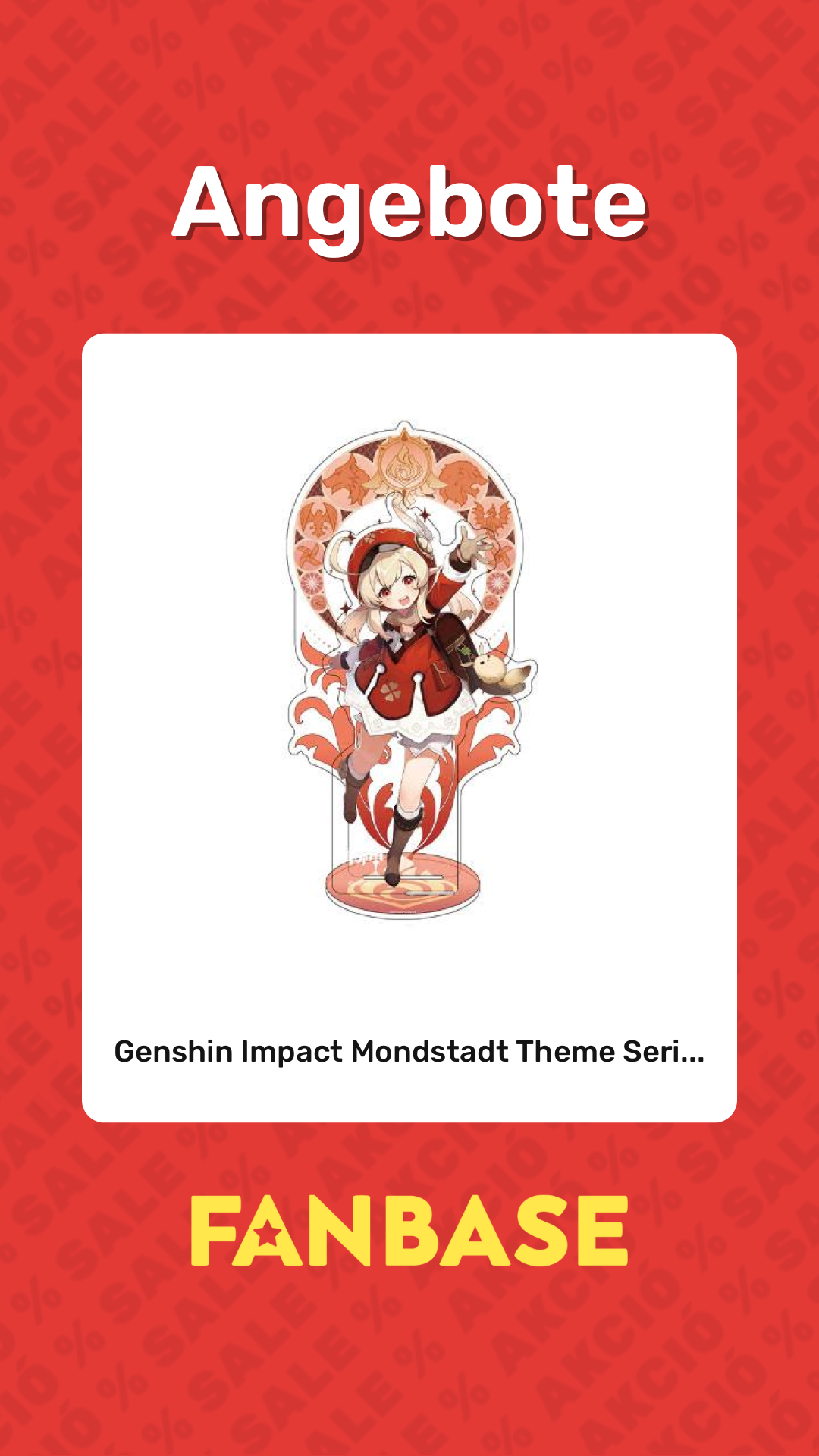Angebote: Genshin Impact Mondstadt Theme Seri...
