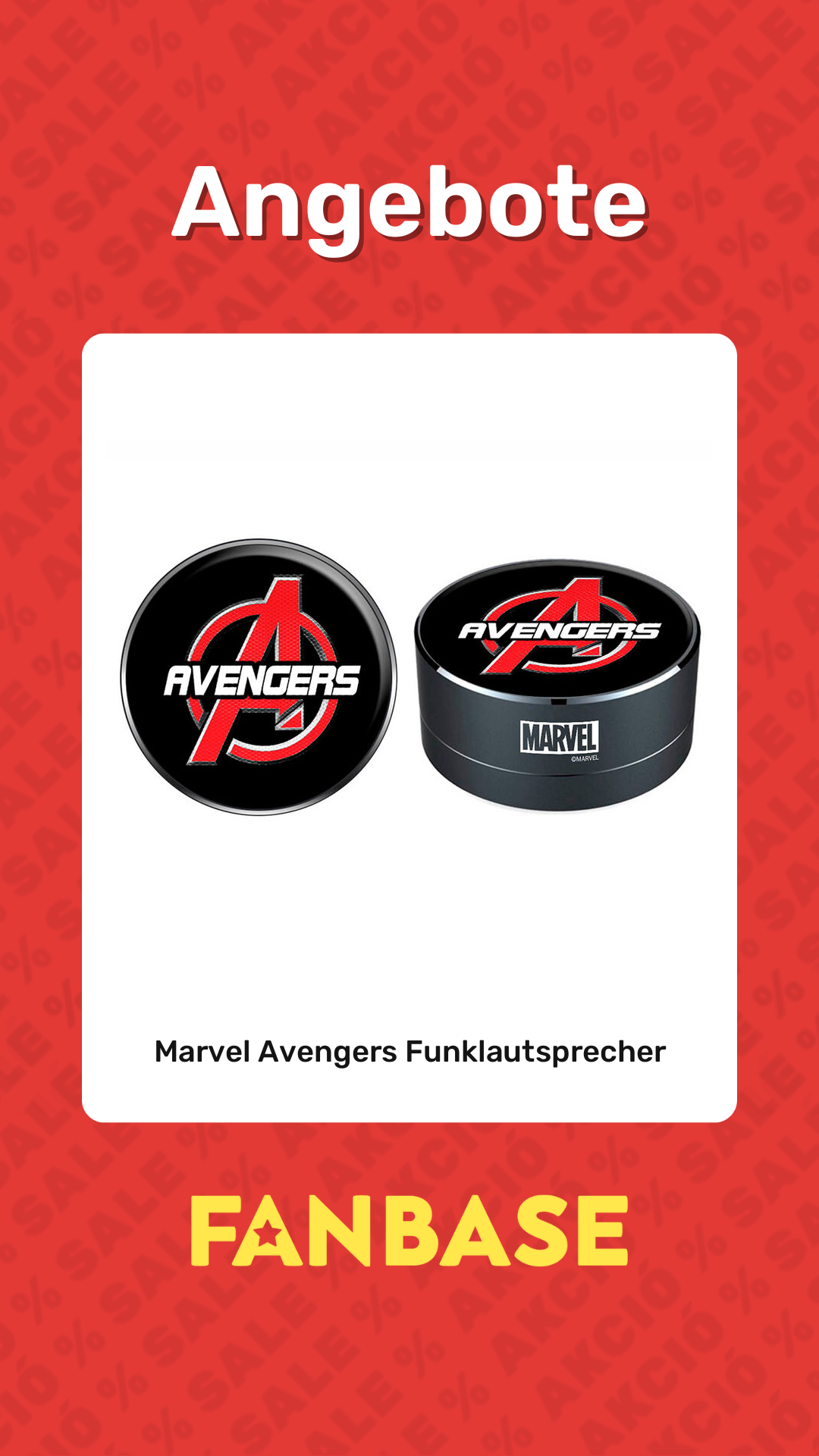Angebote: Marvel Avengers Funklautsprecher