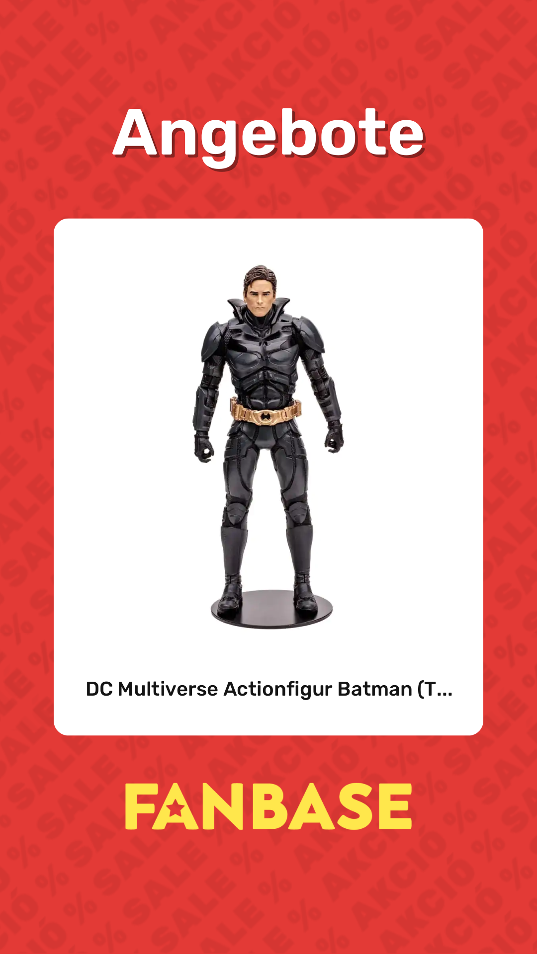 Angebote: DC Multiverse Actionfigur Batman (T...