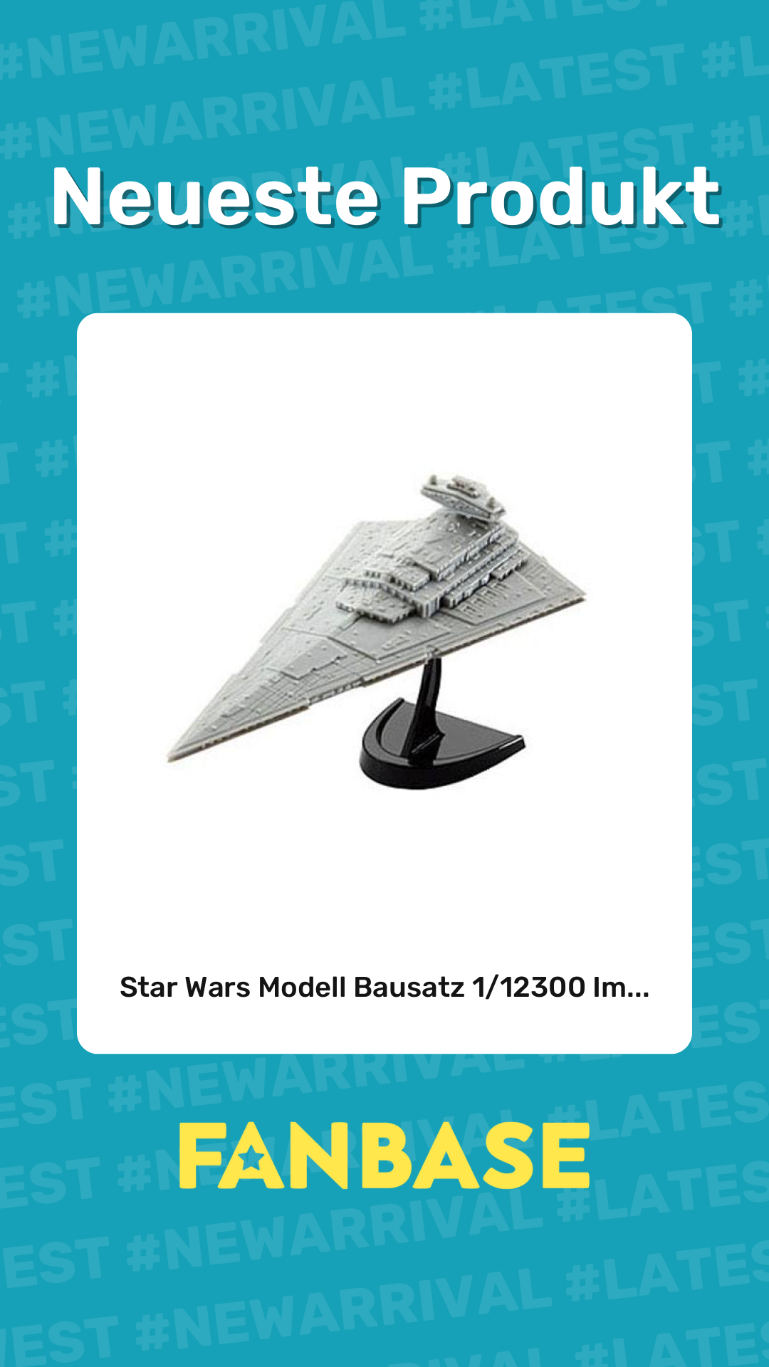 Neueste Produkt: Star Wars Modell Bausatz 1/12300 Im...
