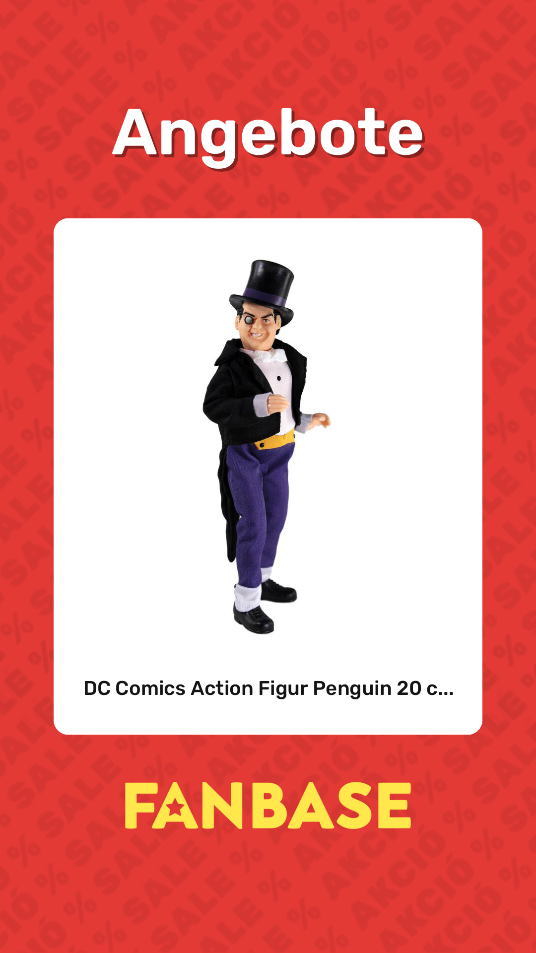 Angebote: DC Comics Action Figur Penguin 20 c...