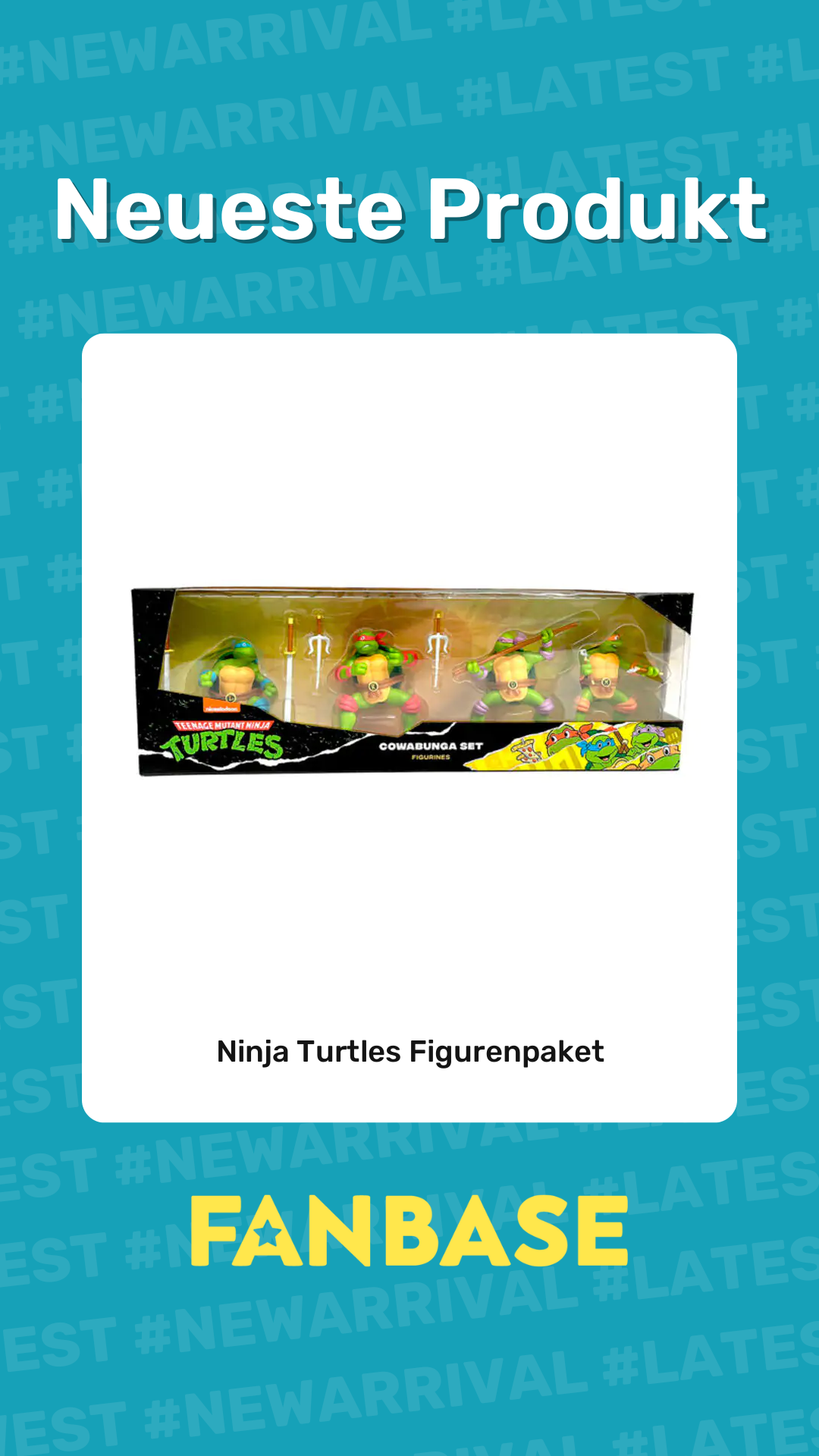 Neueste Produkt: Ninja Turtles Figurenpaket