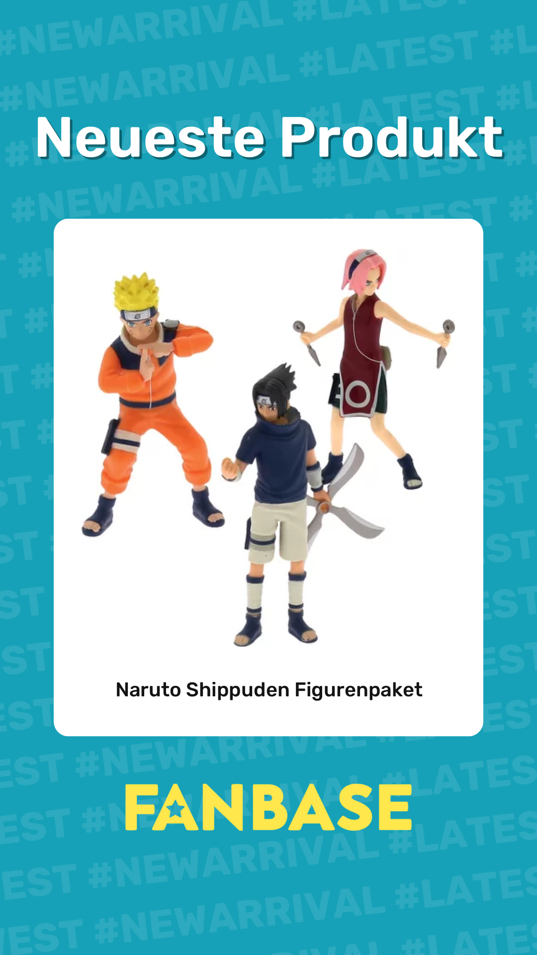 Neueste Produkt: Naruto Shippuden Figurenpaket