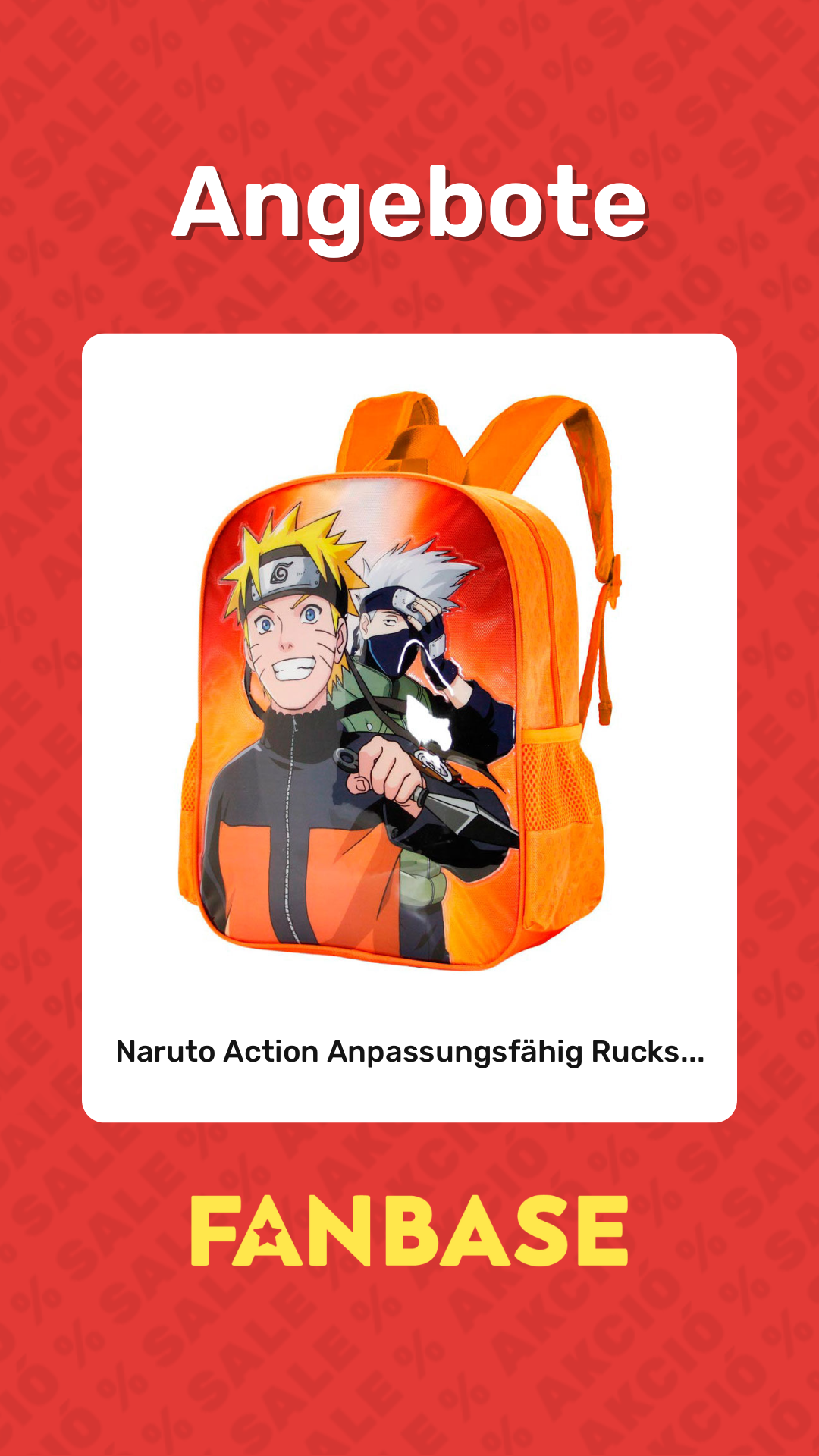 Angebote: Naruto Action Anpassungsfähig Rucks...