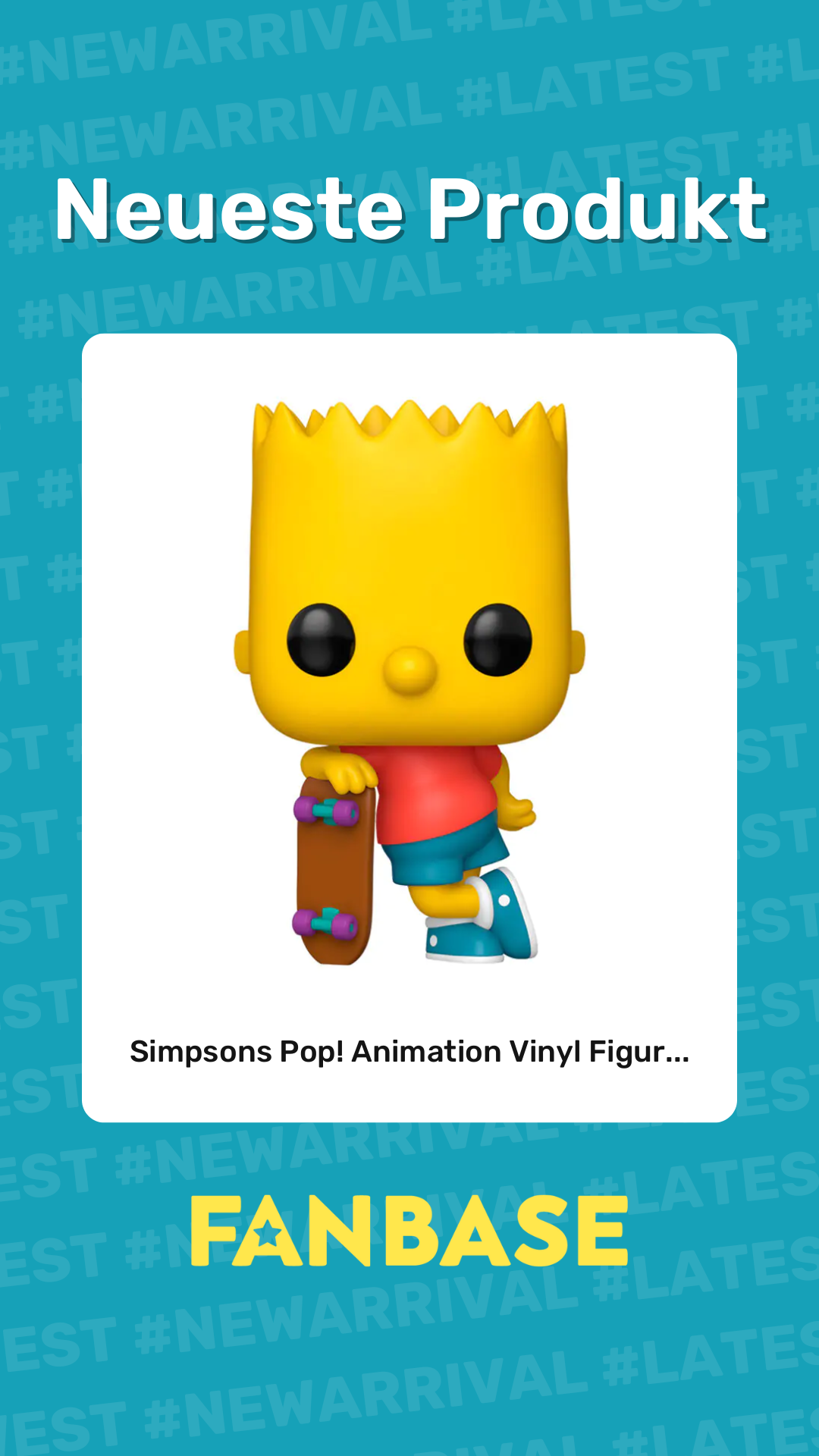Neueste Produkt: Simpsons Pop! Animation Vinyl Figur...