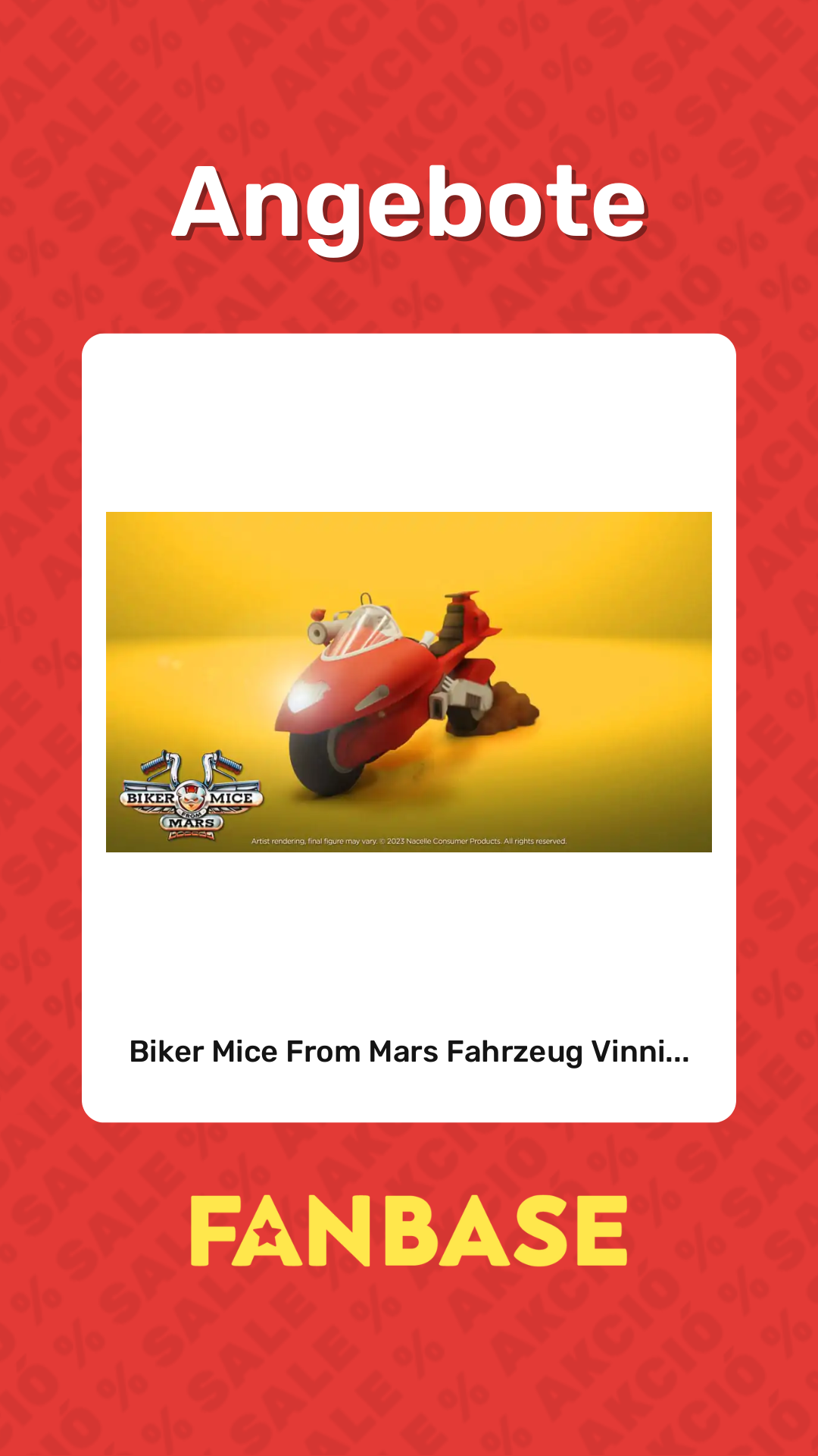 Angebote: Biker Mice From Mars Fahrzeug Vinni...