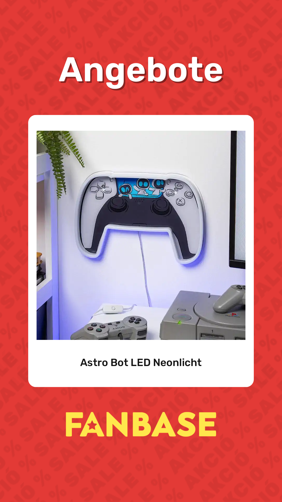 Angebote: Astro Bot LED Neonlicht