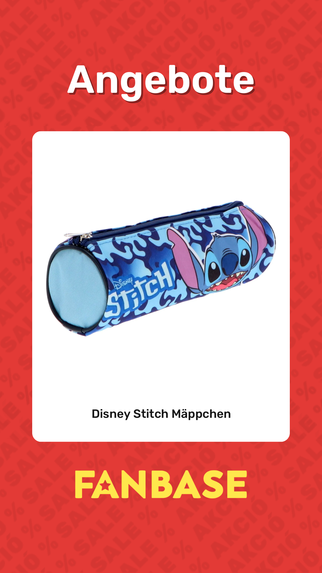 Angebote: Disney Stitch Mäppchen