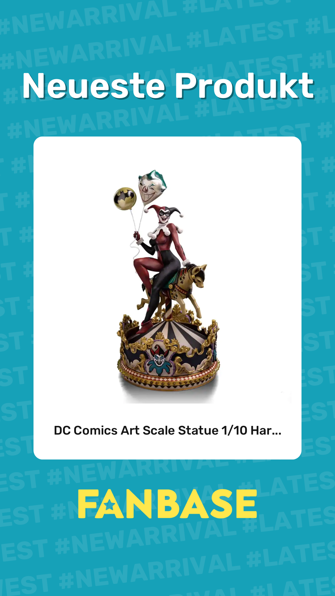 Neueste Produkt: DC Comics Art Scale Statue 1/10 Har...