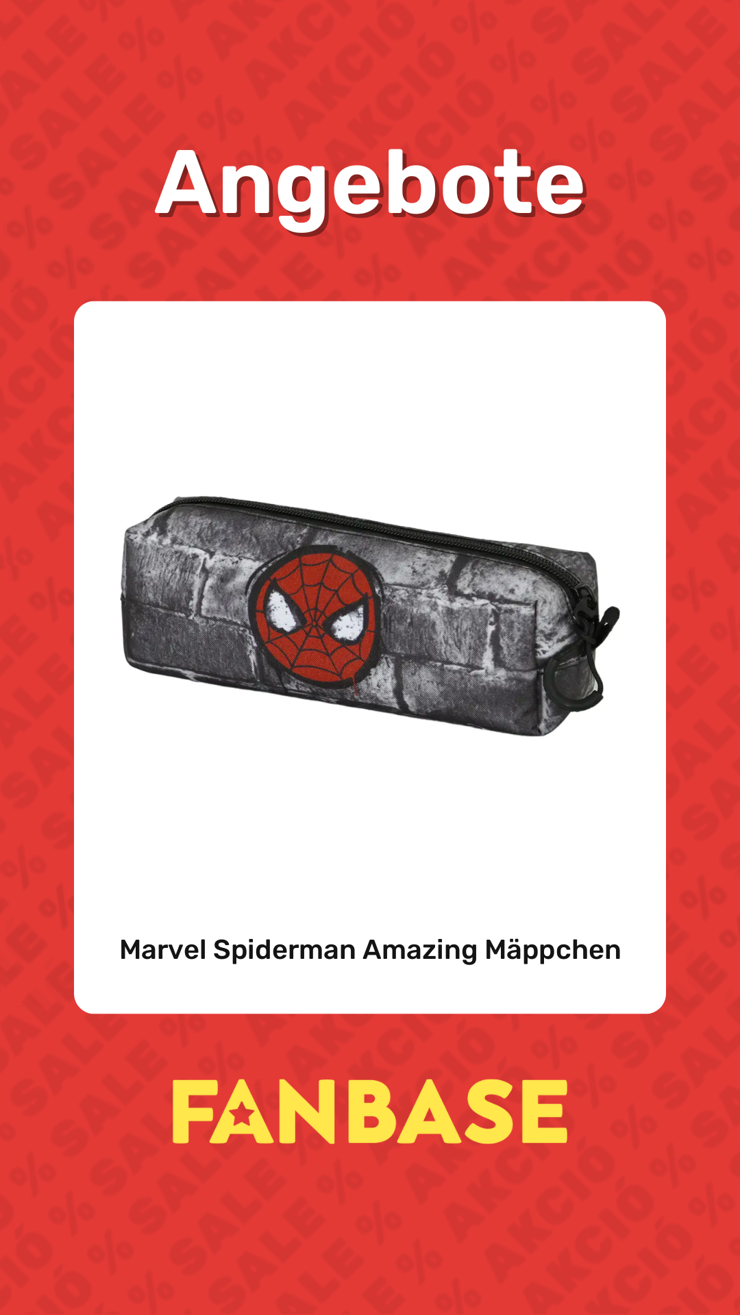 Angebote: Marvel Spiderman Amazing Mäppchen