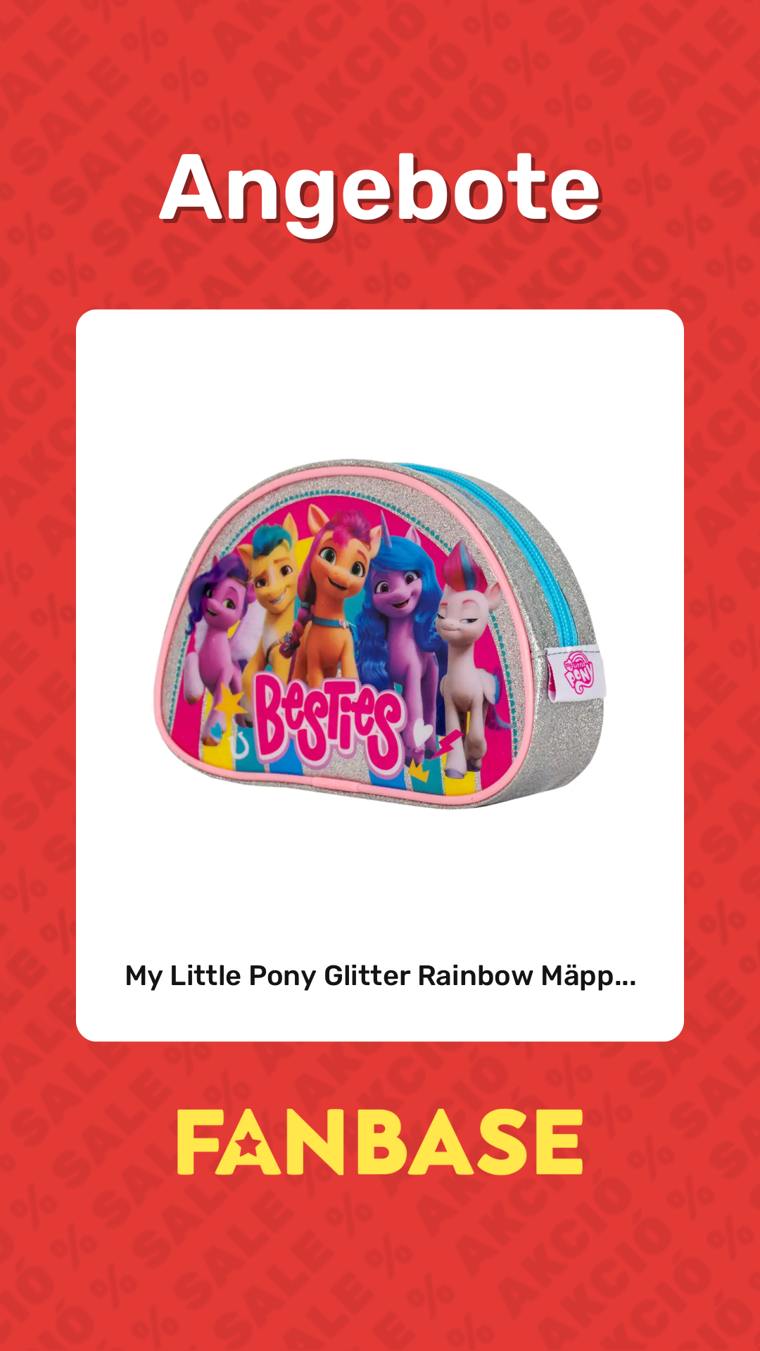 Angebote: My Little Pony Glitter Rainbow Mäpp...