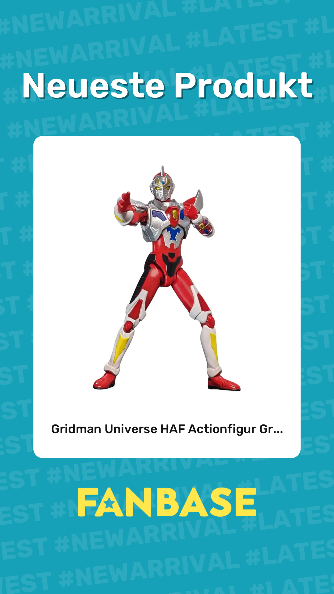 Neueste Produkt: Gridman Universe HAF Actionfigur Gr...