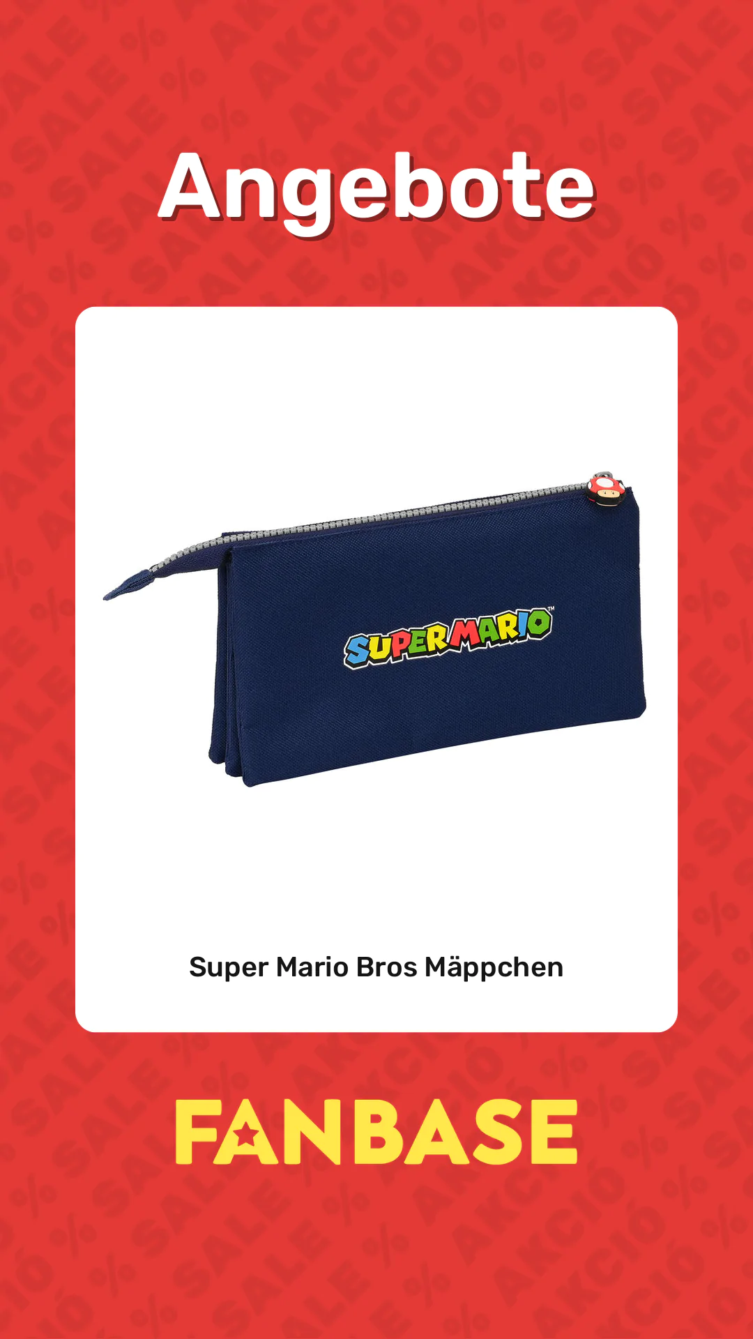 Angebote: Super Mario Bros Mäppchen